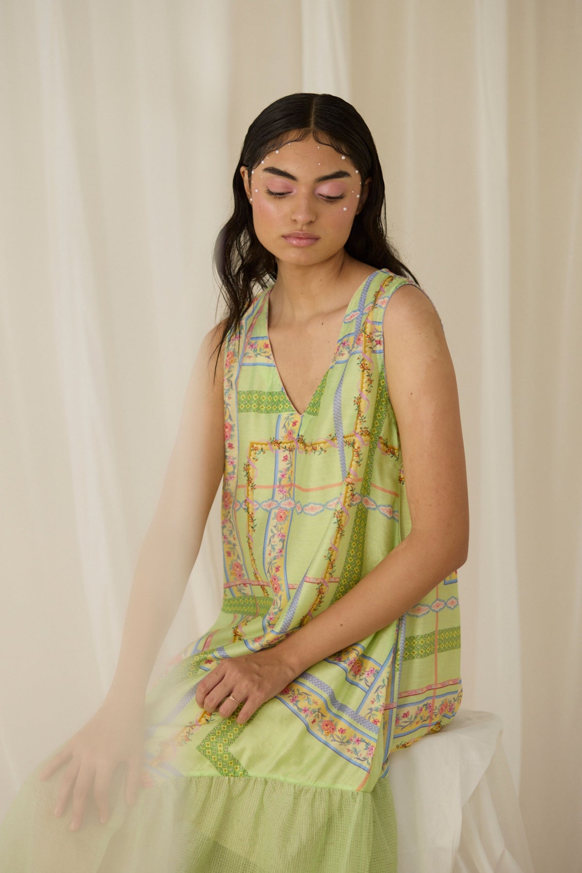 Fern Gathered Dress