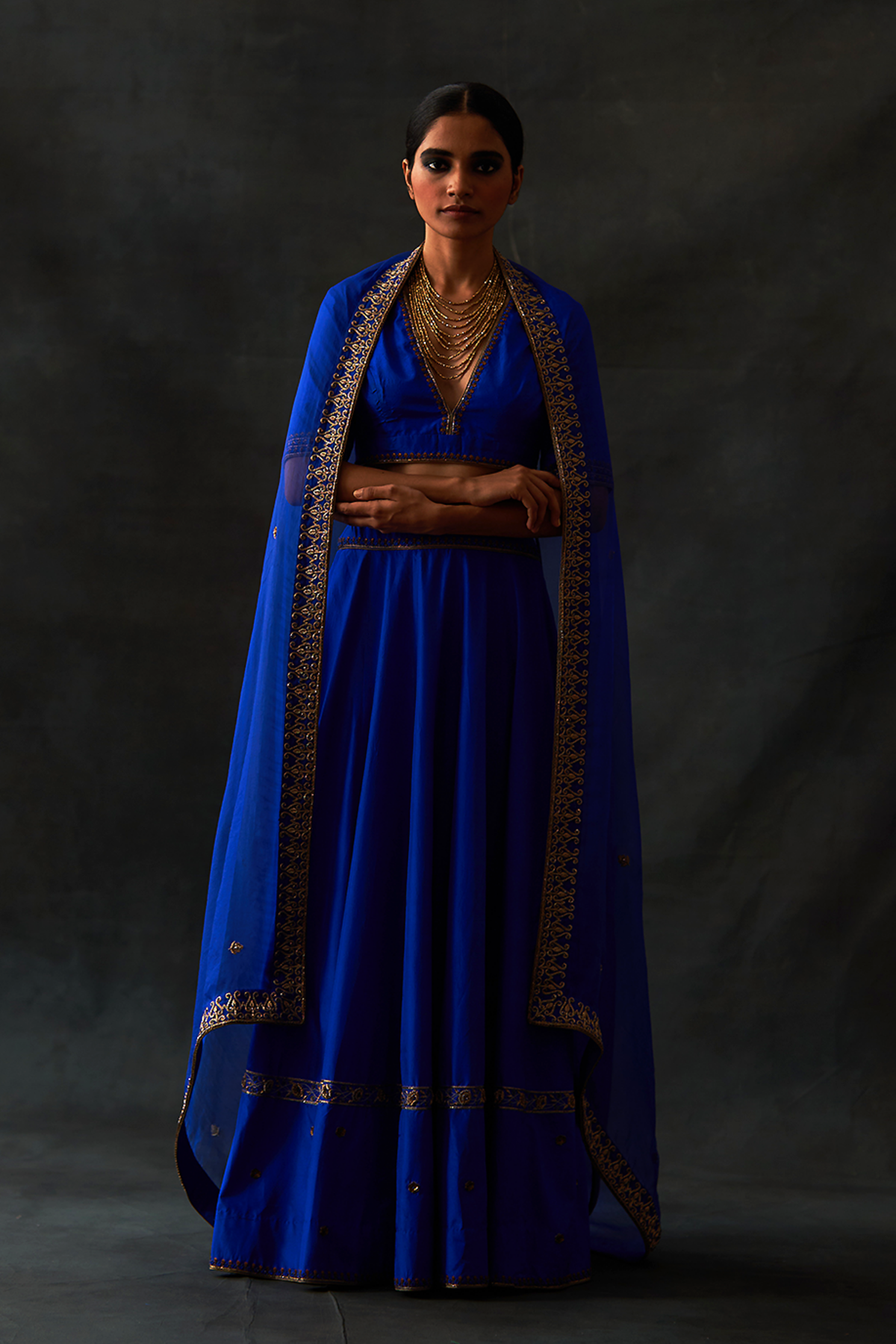 Blue Lehenga Set