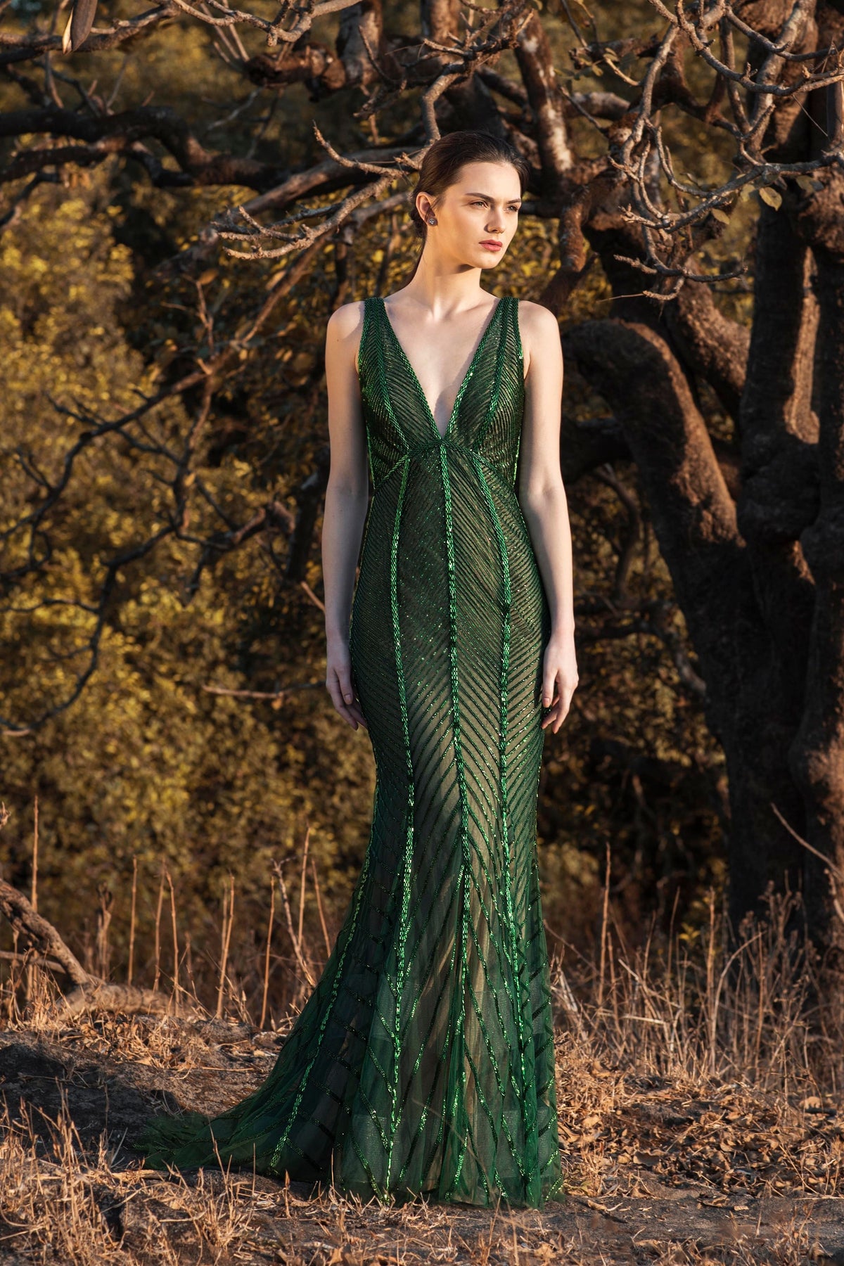 Green Zephyr Gown