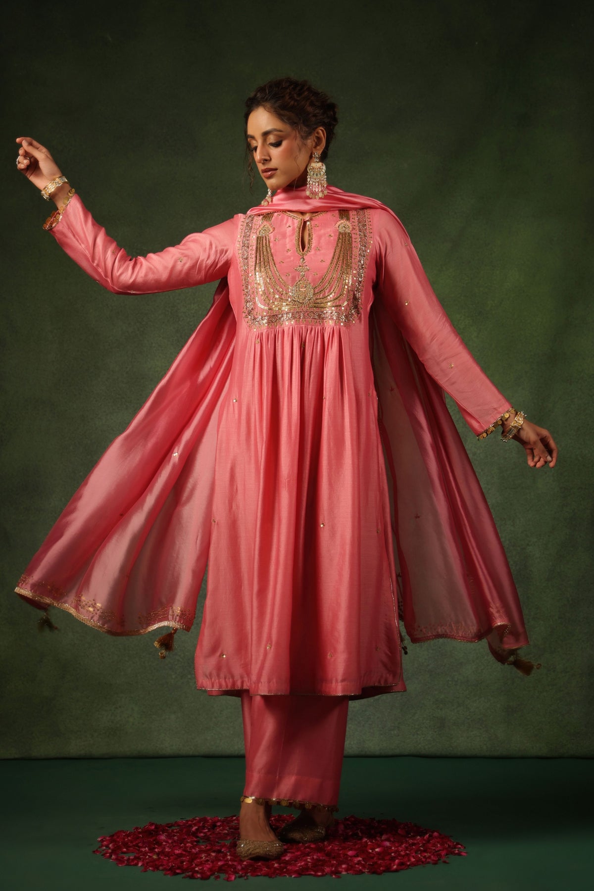 Pink Gulaabi Kurta Set