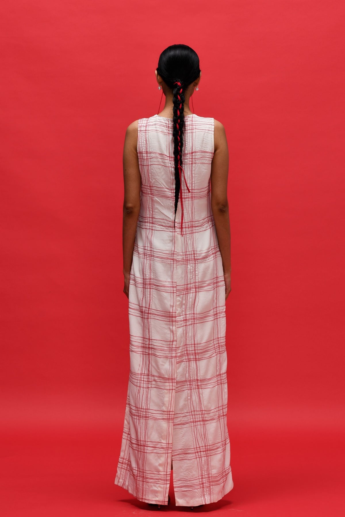 Grid Fluidity Dress