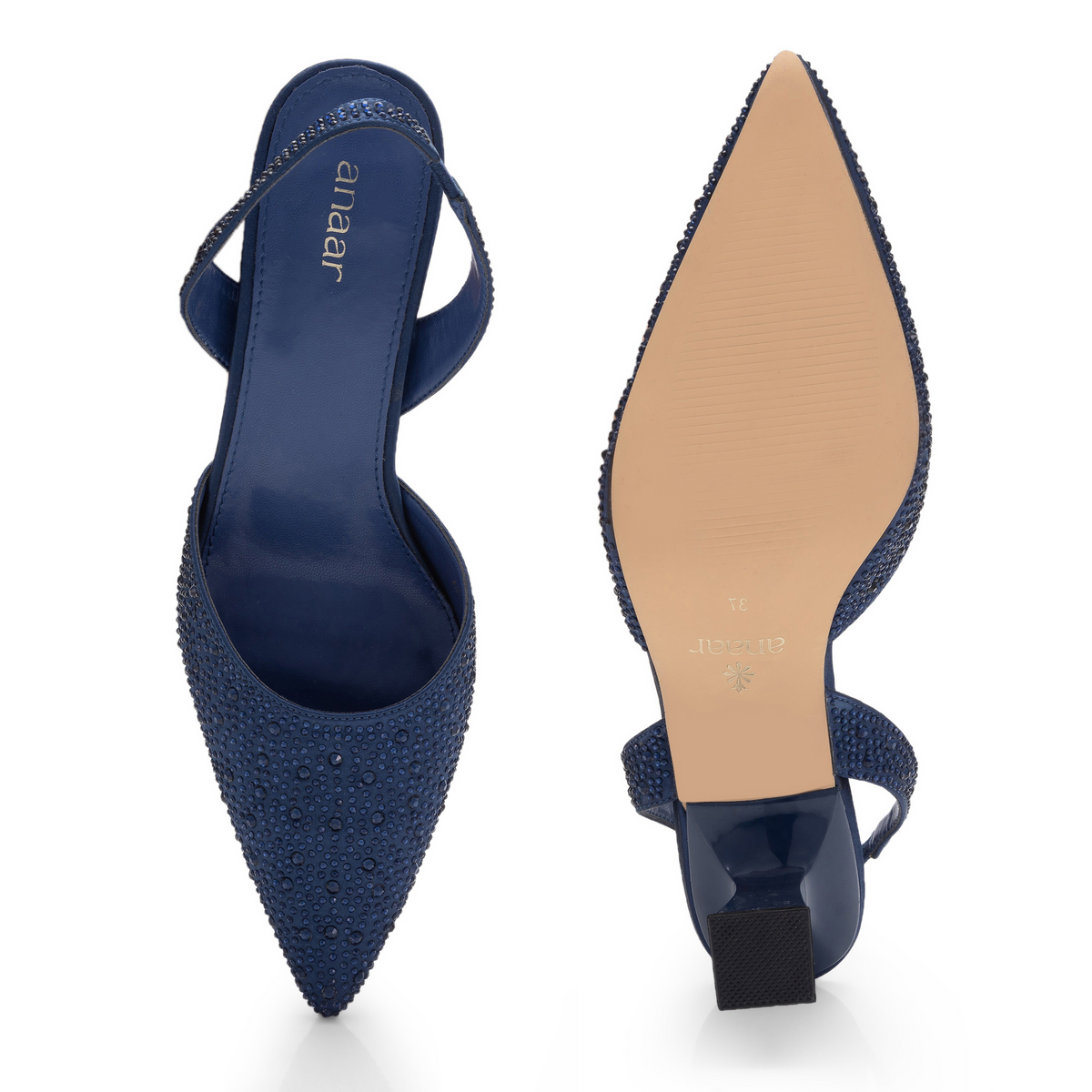 Weekend Halo Navy Wedding Heels