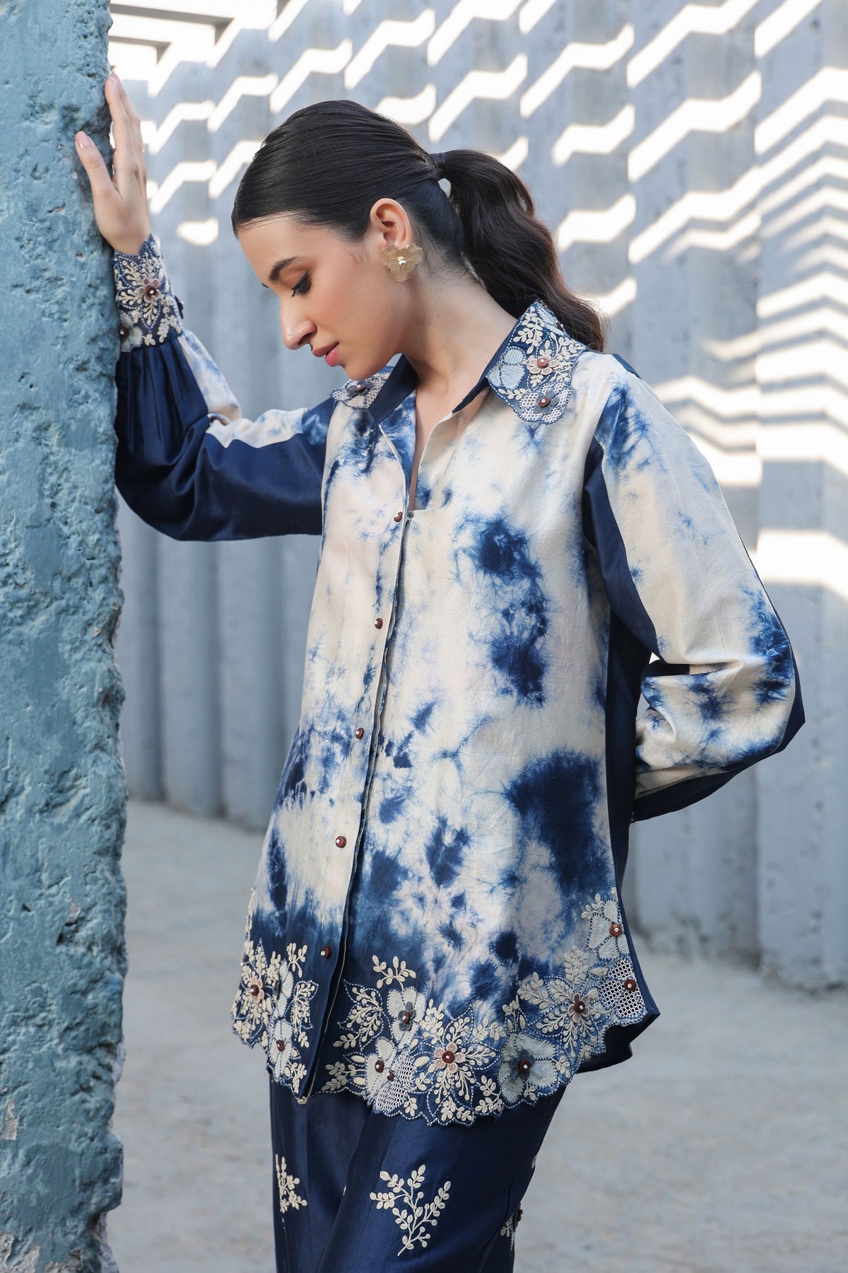 Gulshan Shibori Co-ord Set