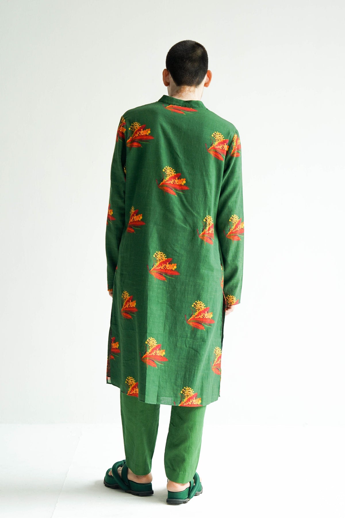 Green Firefly Kurta Set