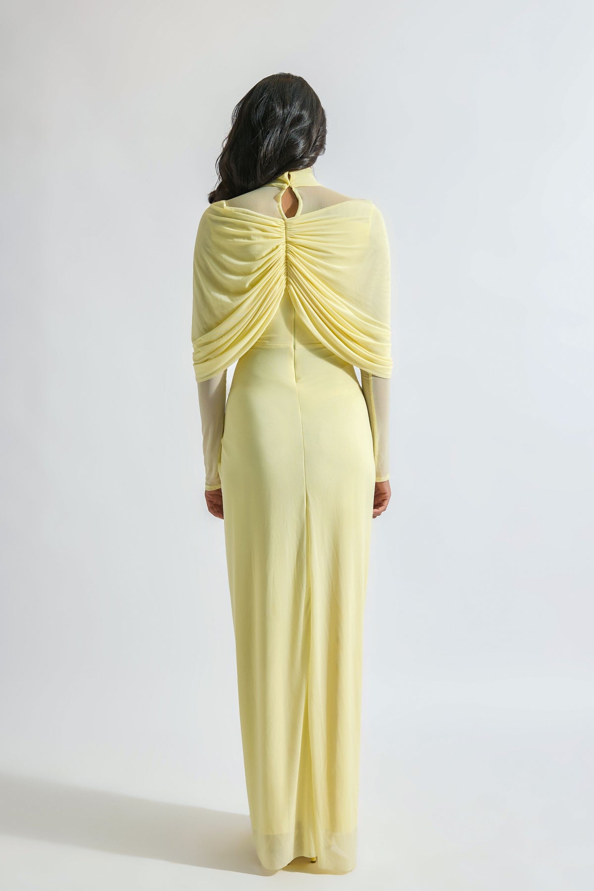 Kenny- Butter Yellow Dress