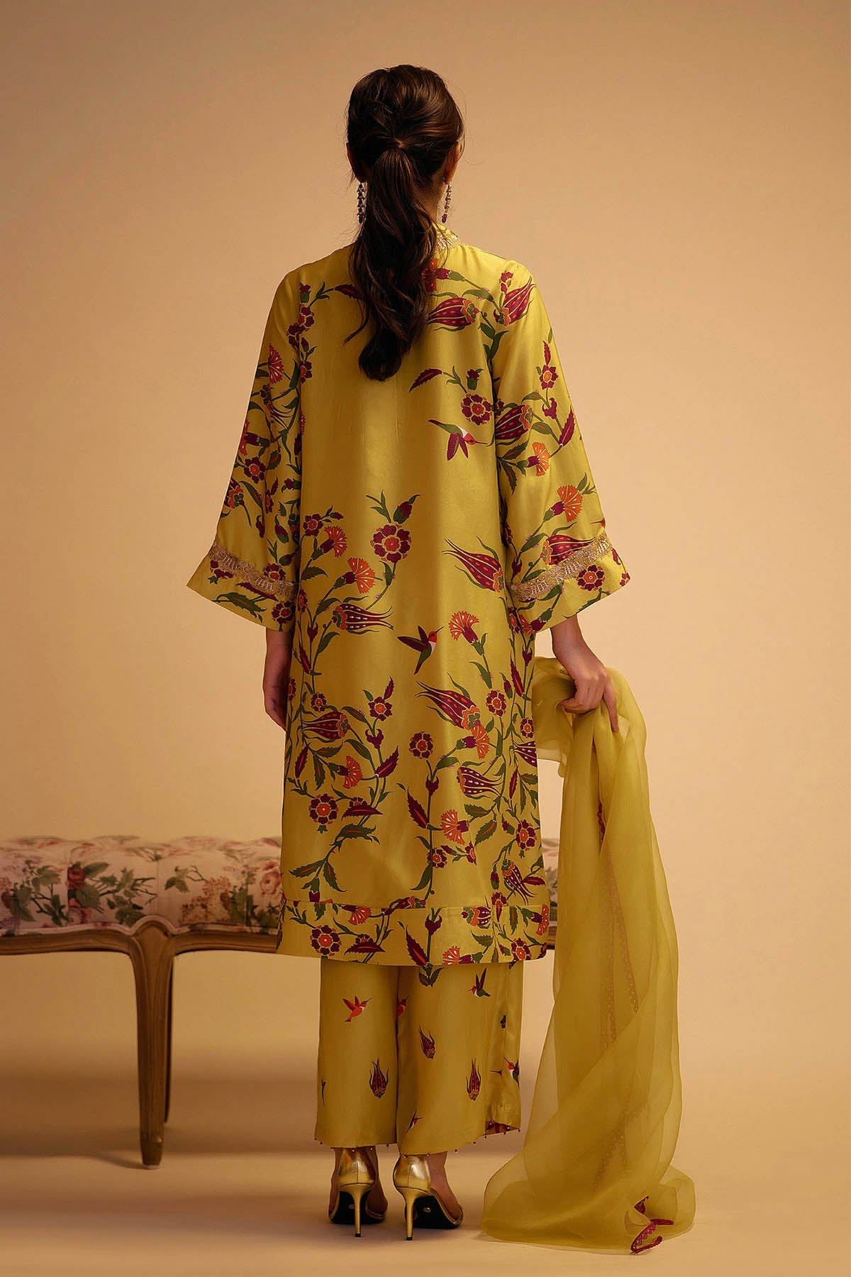 Tahira Yellow Kurta With Pants