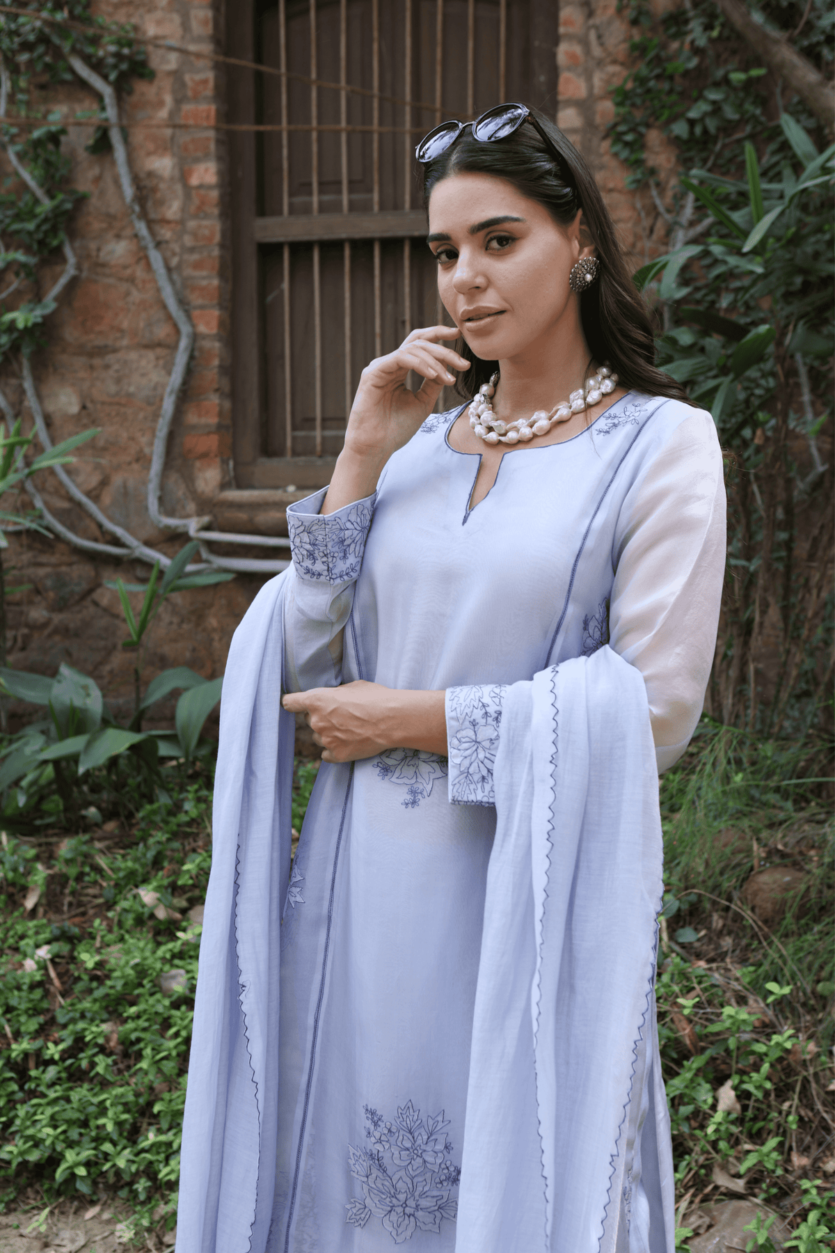 Forever Blue Kurta Set