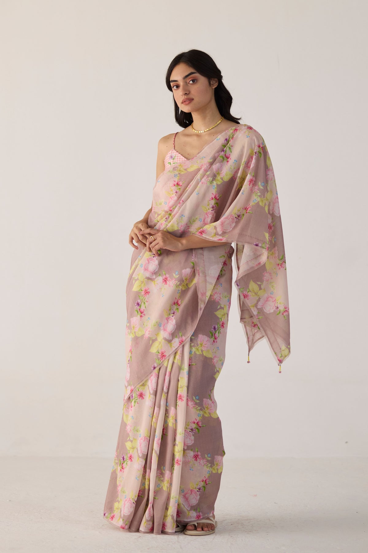 Rose Garden Sari