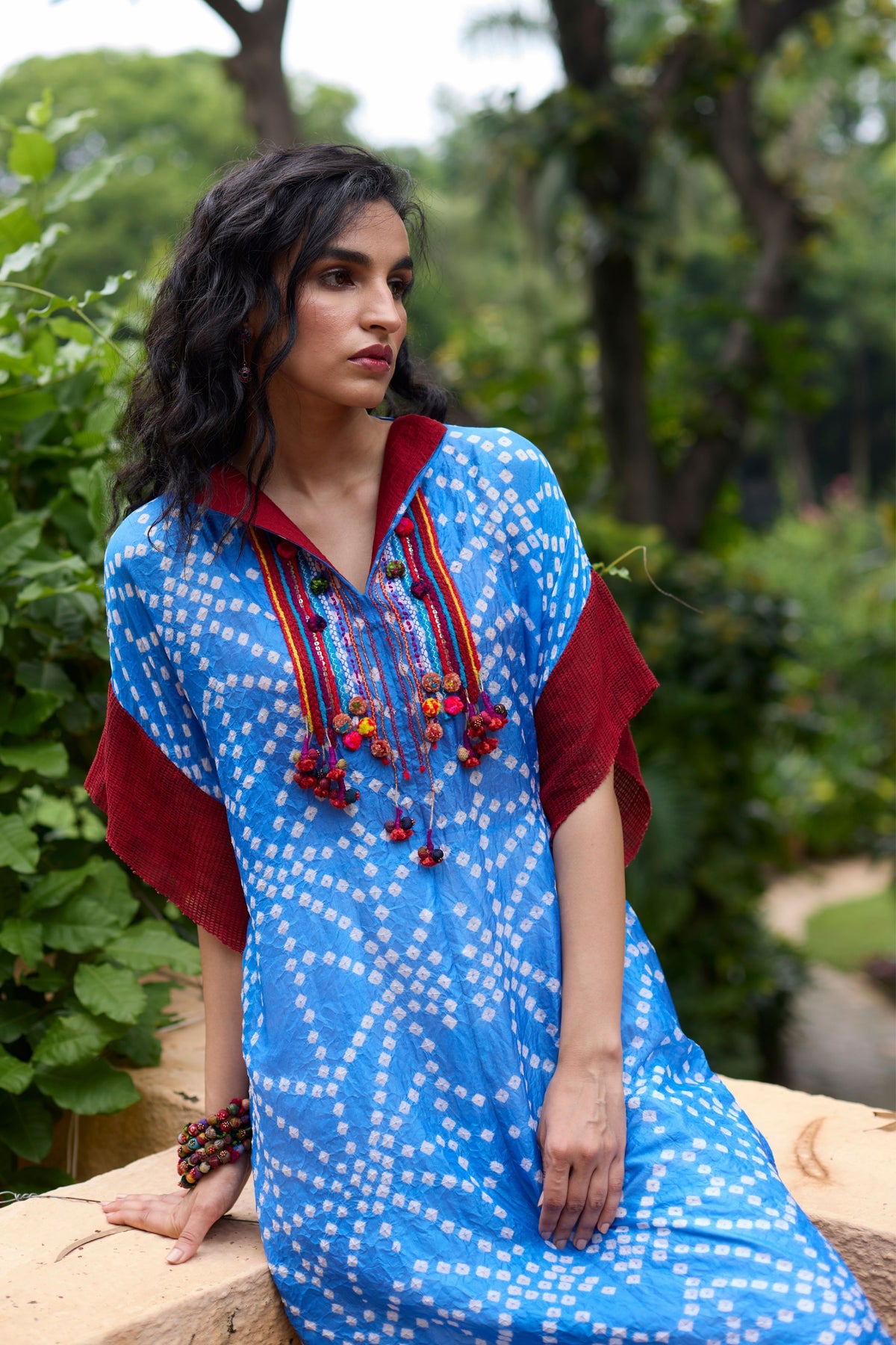 Bandhani Tunic Set