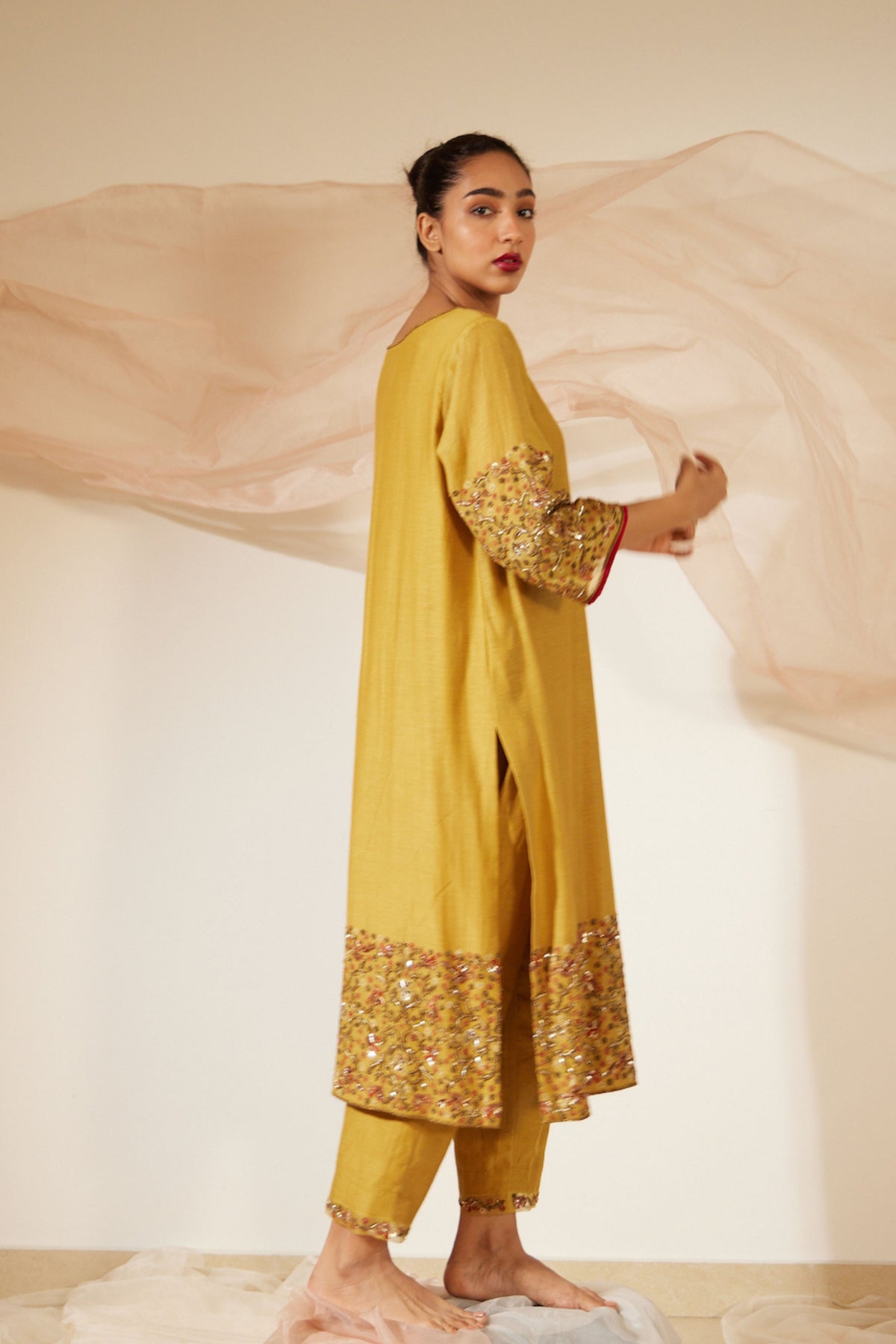 Yellow Gulaal Kurta Set