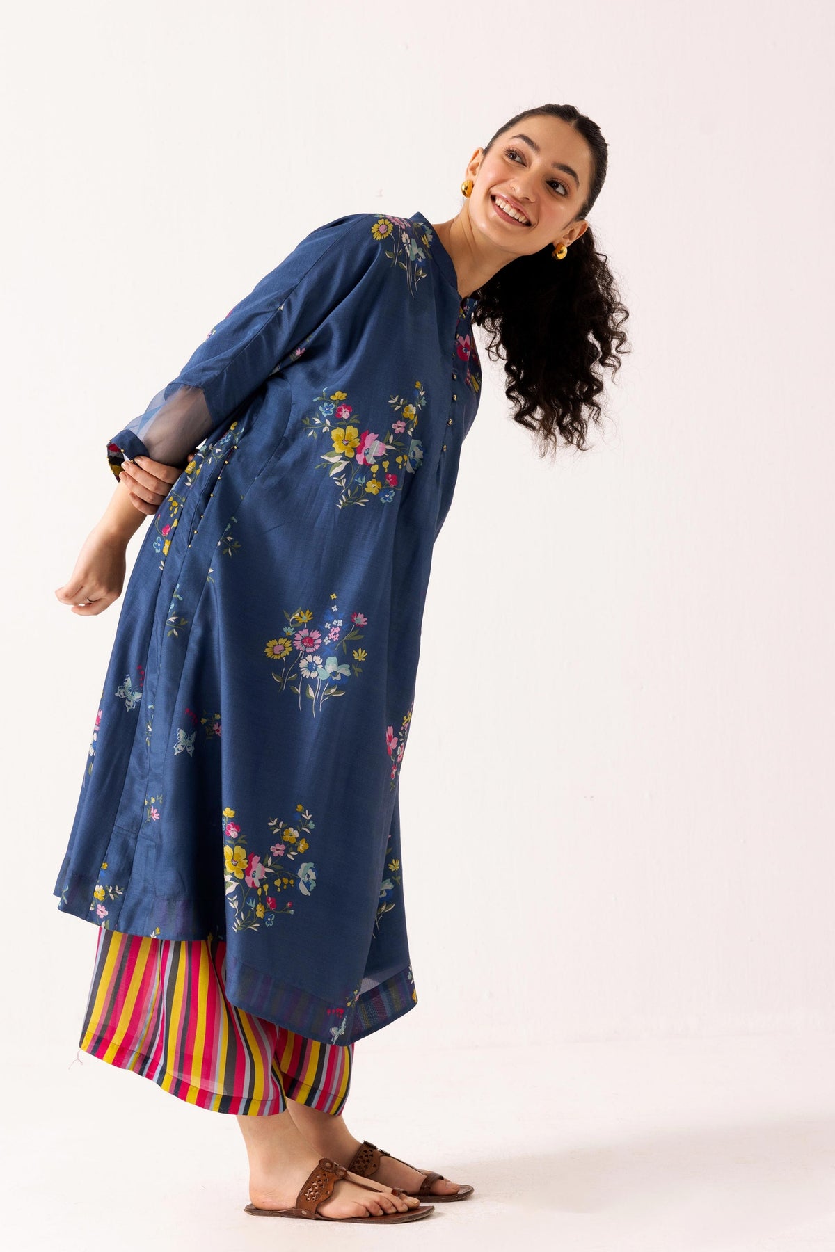 Juhi Kurta in Blue