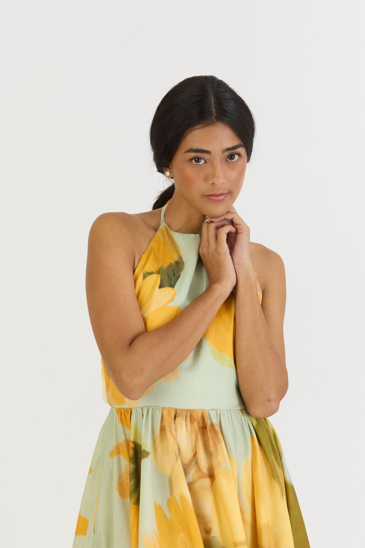 Lemonade Halter Neck Dress