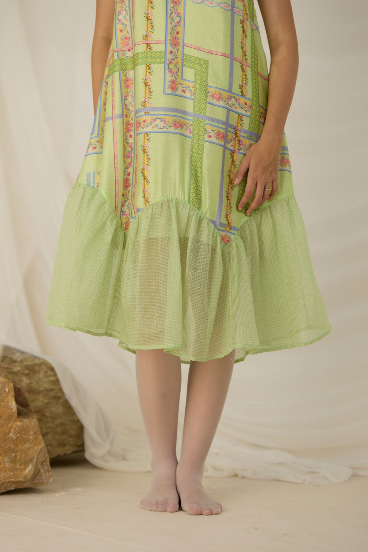 Fern Gathered Dress