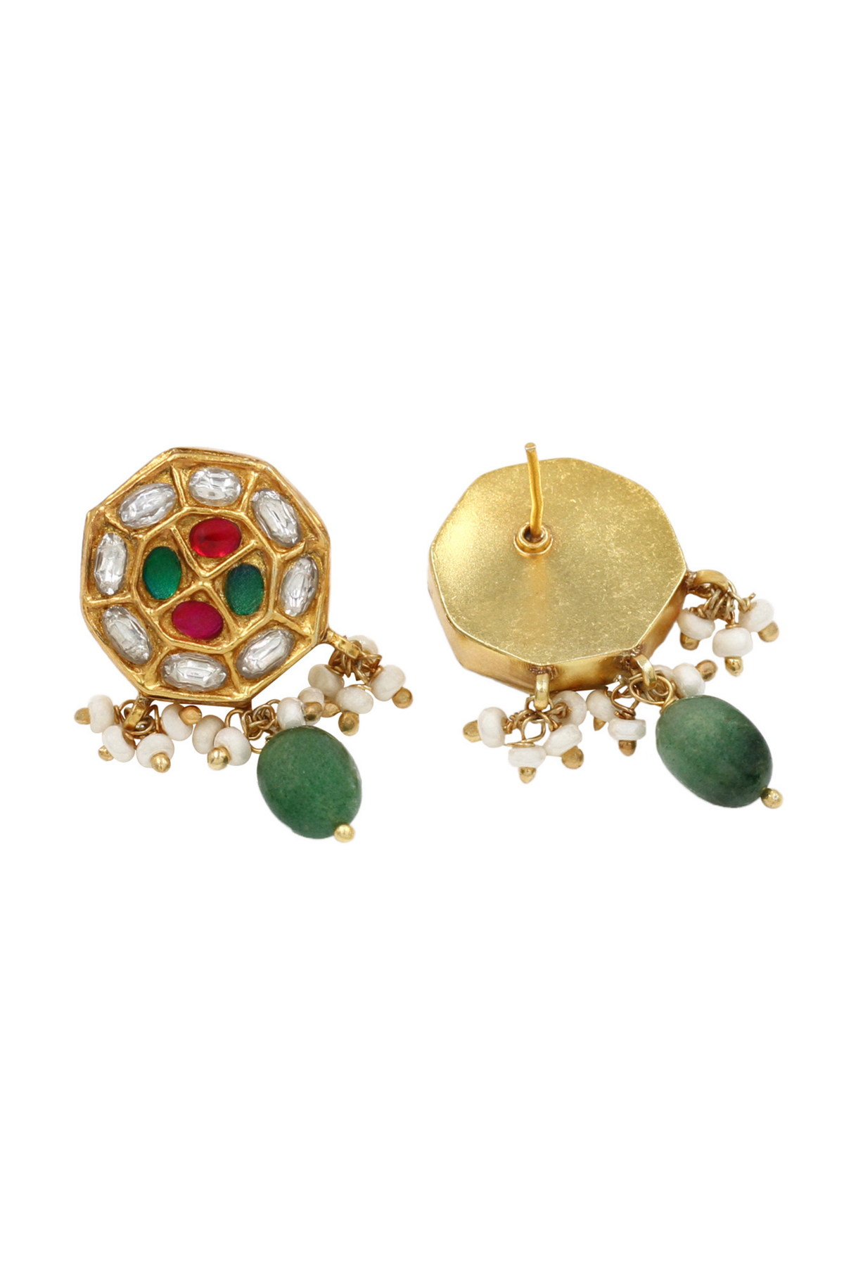 Graceful Luxe Kundan Earrings.