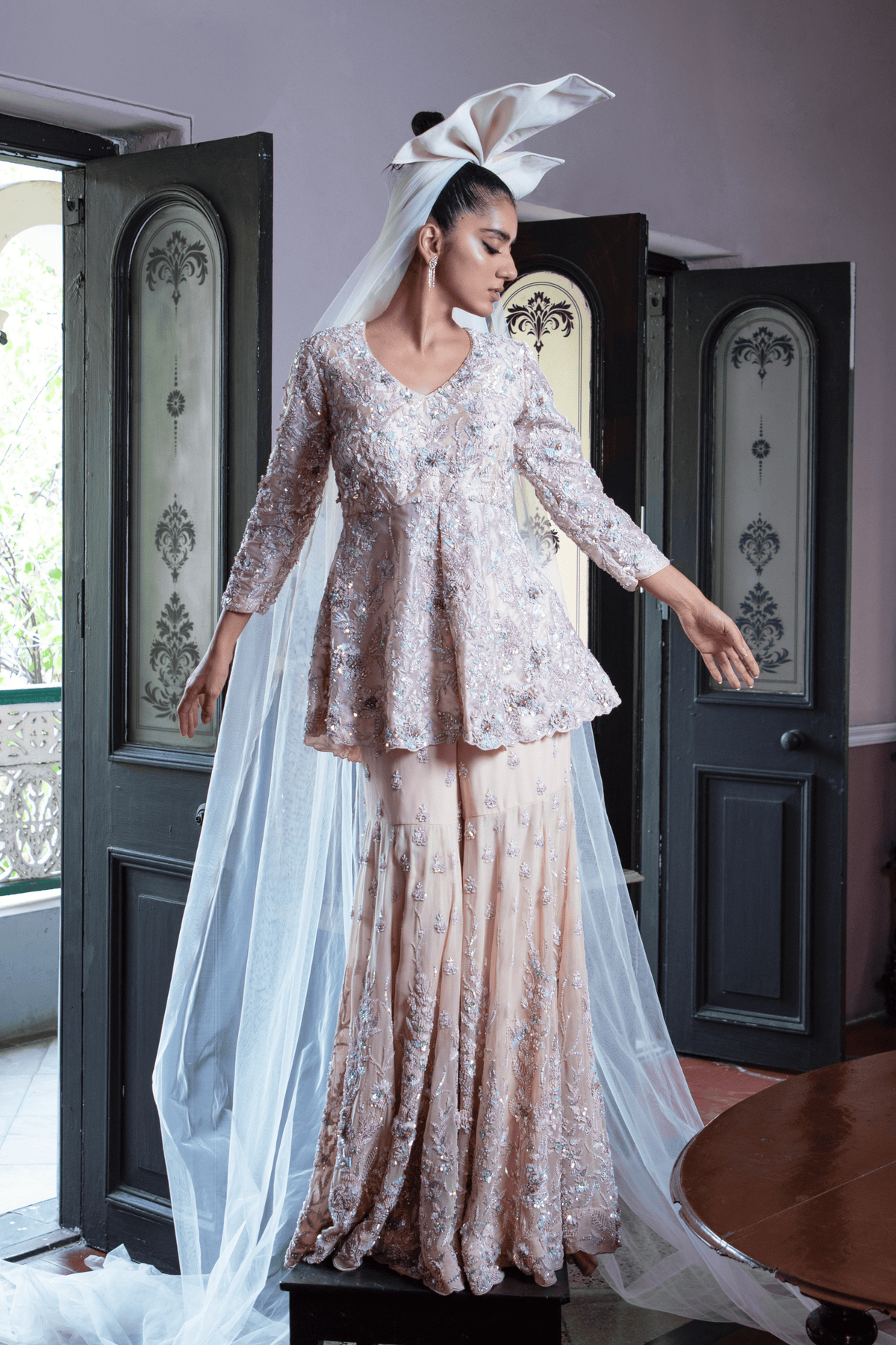 Starry Serenade Bridal Sharara