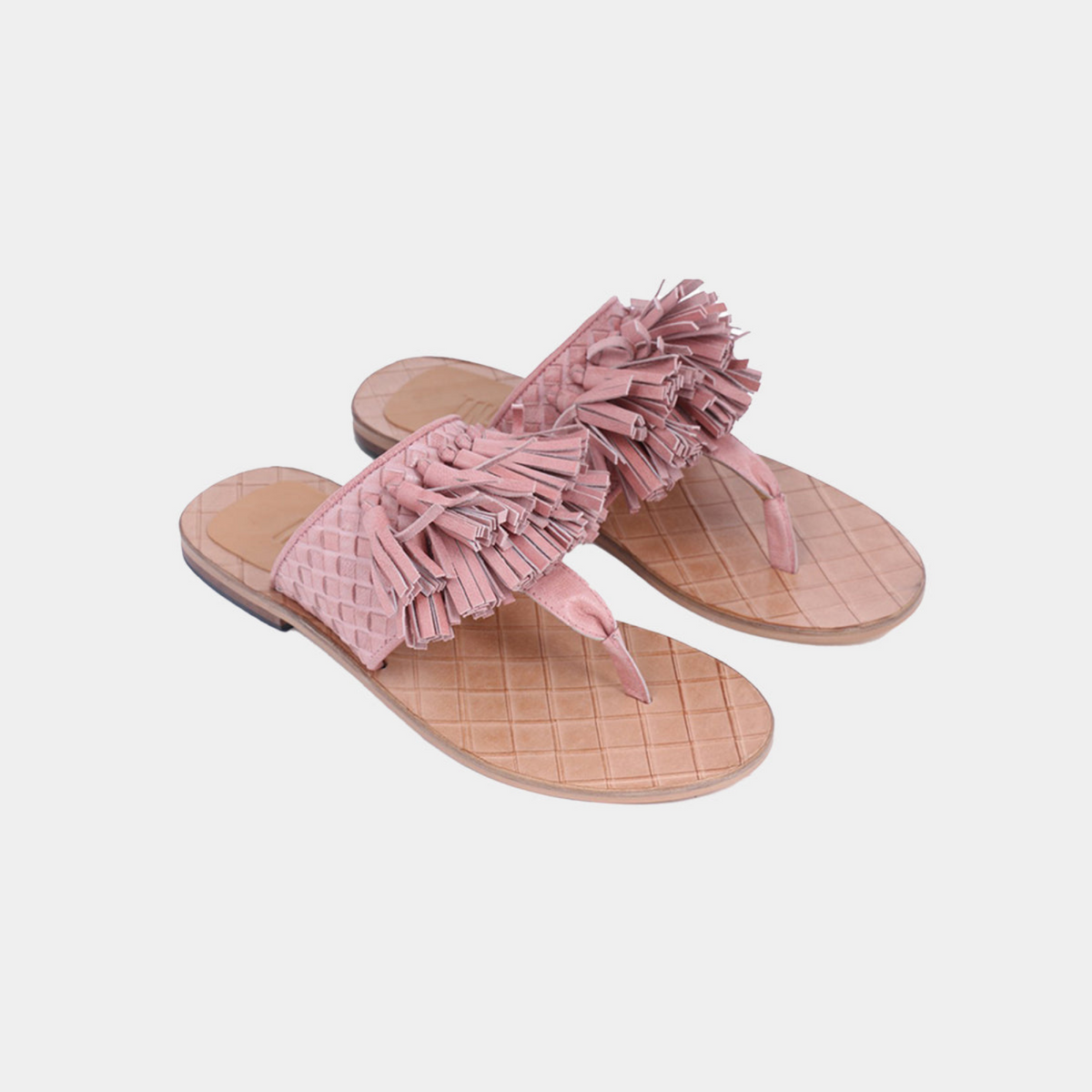 Pastel Pink Livia Flats