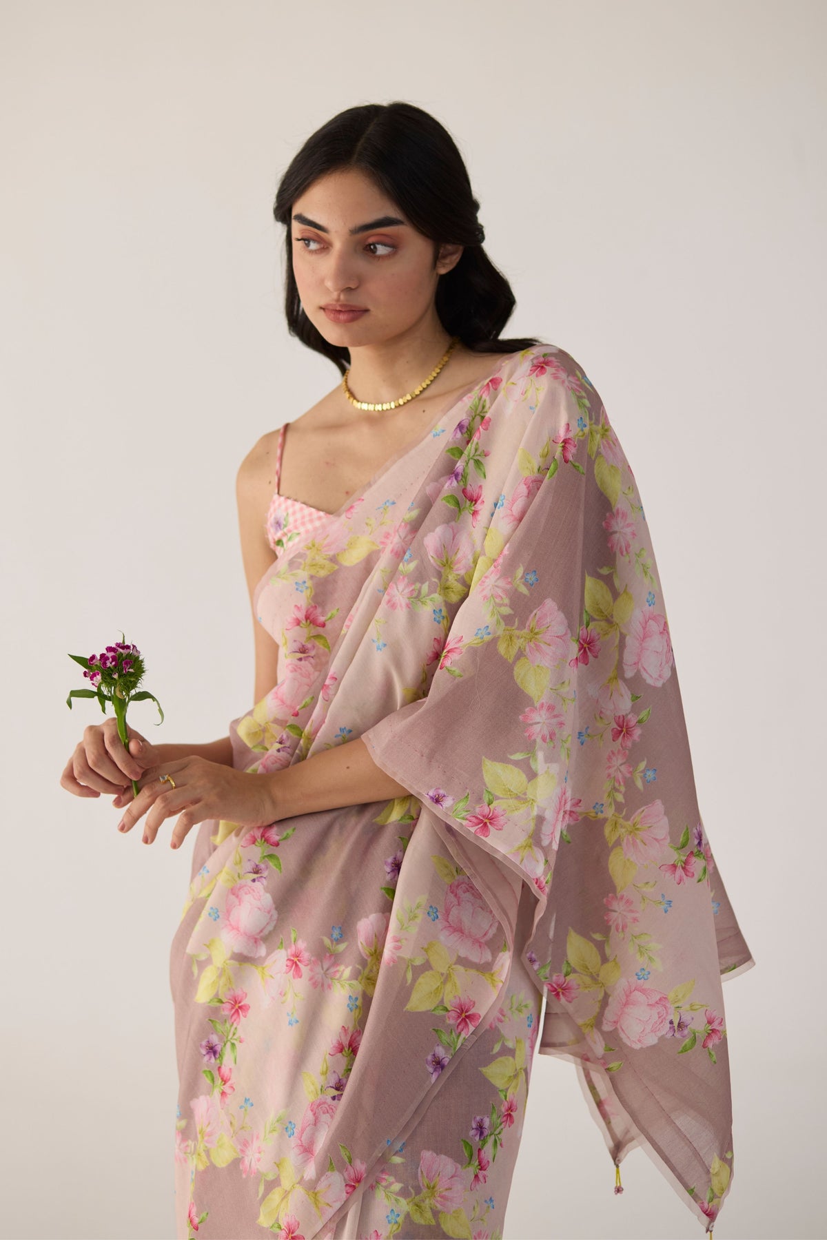 Rose Garden Sari