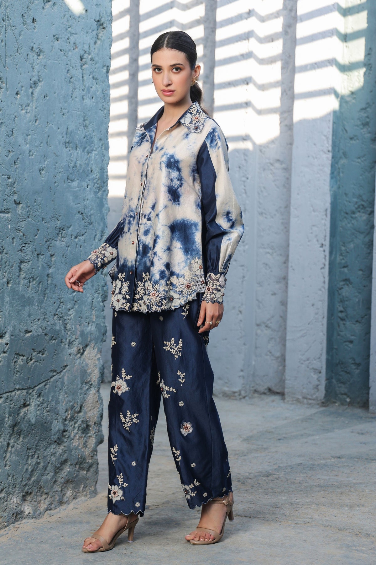 Gulshan Shibori Co-ord Set