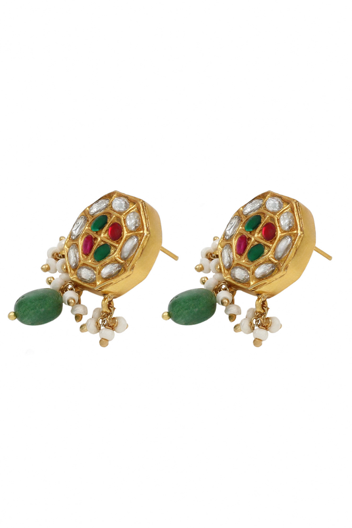 Graceful Luxe Kundan Earrings.