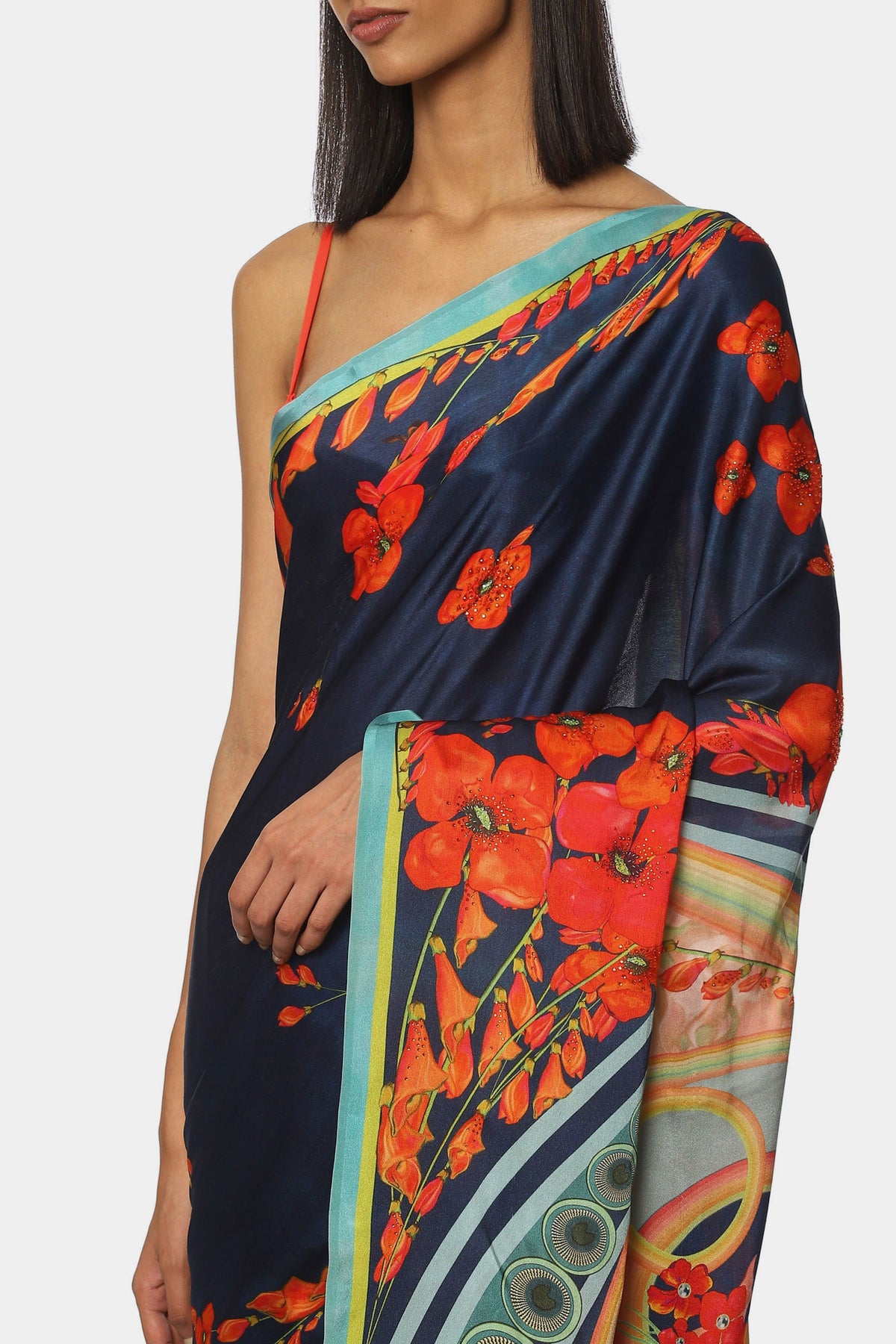 The Embellished Go East Saree