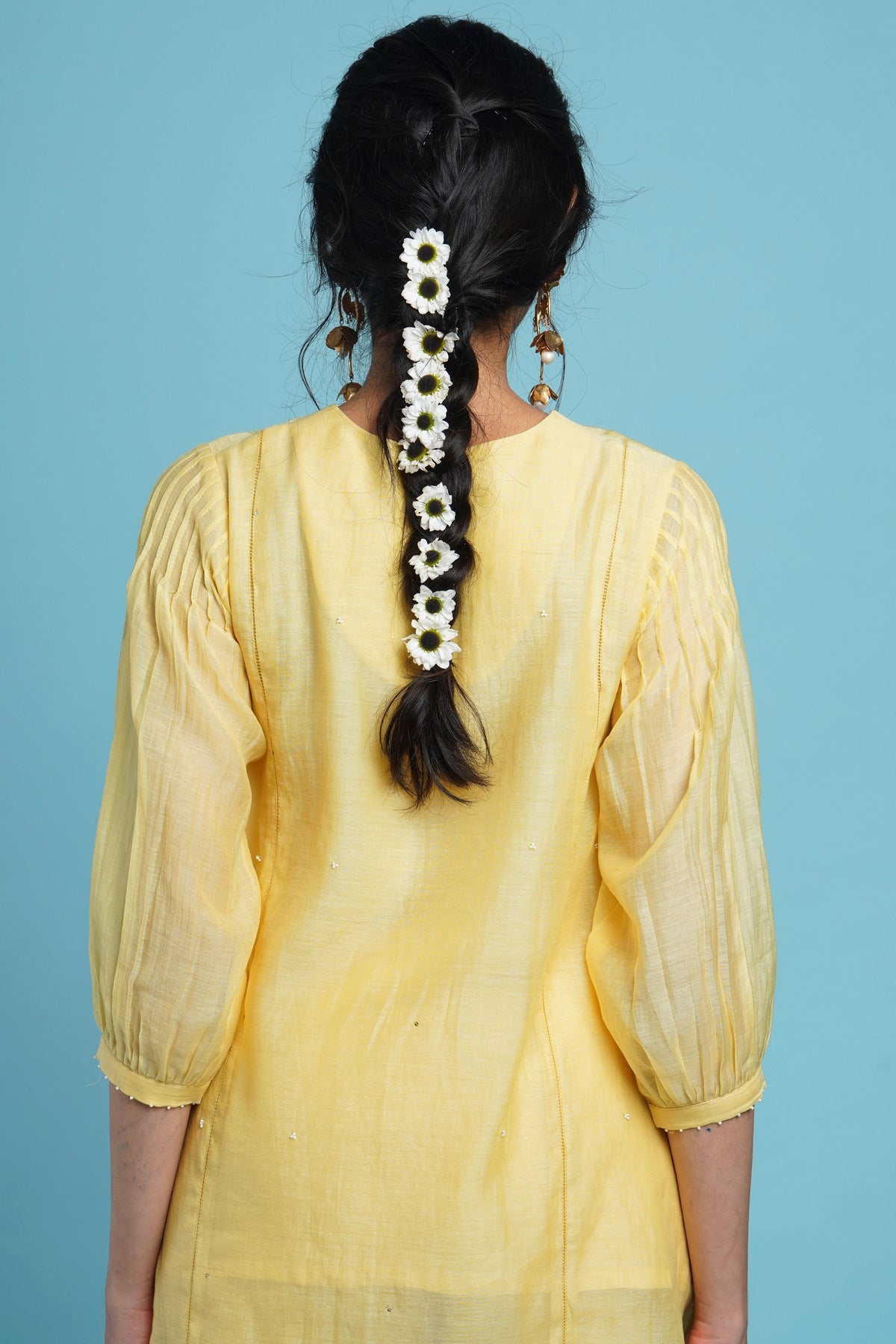 Yellow Floral Top