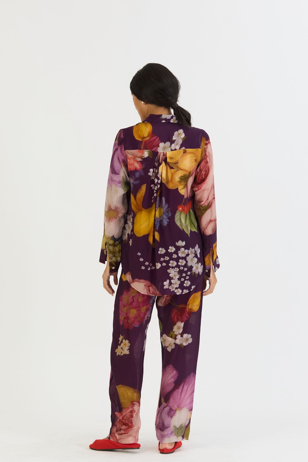 Jamun Co-ord In Purple