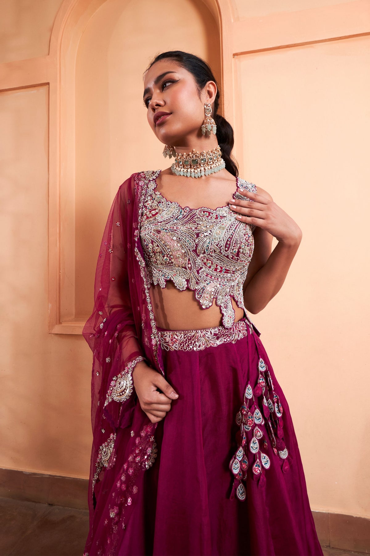 Ruby Lehenga Set