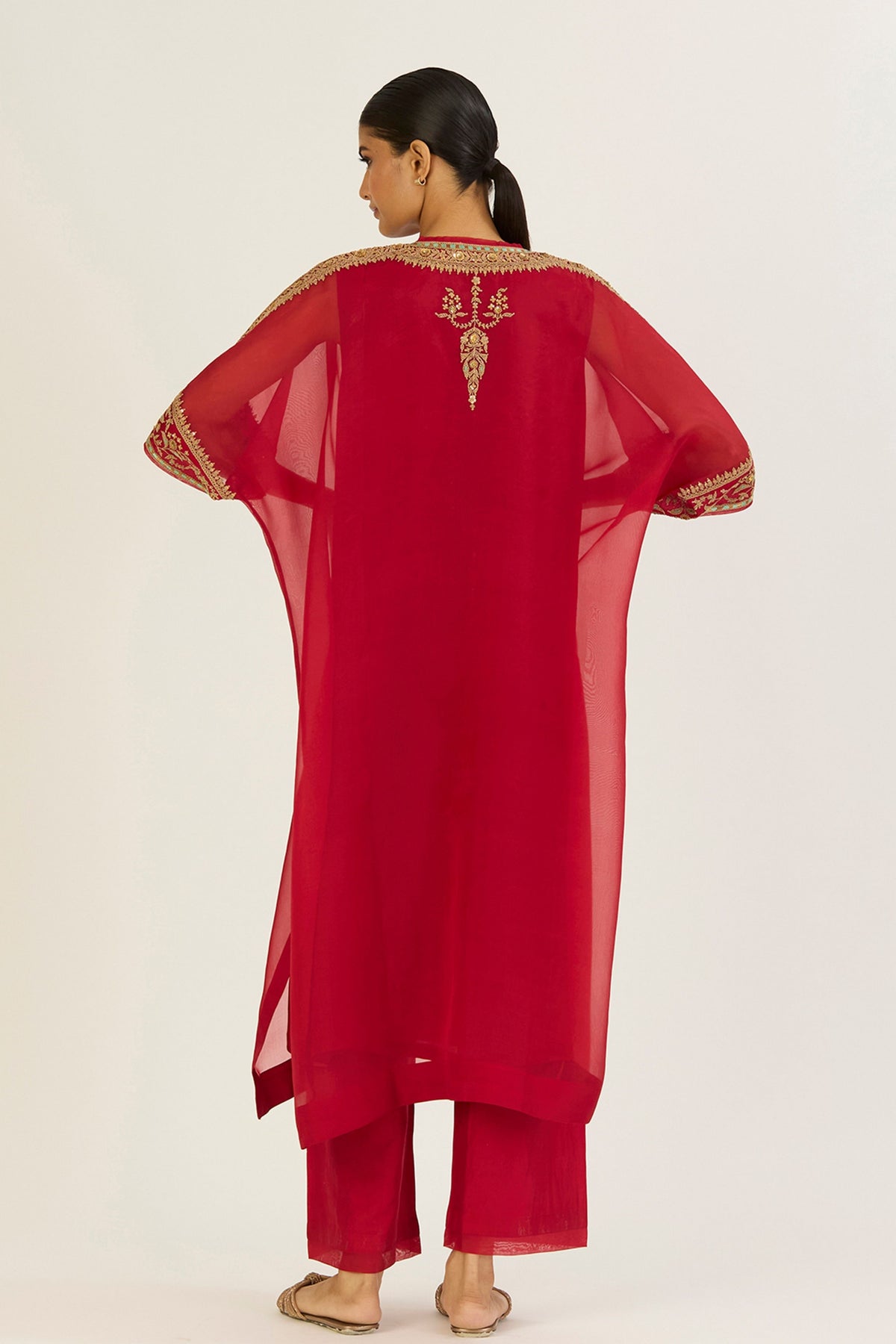 Ayra Red Kaftan