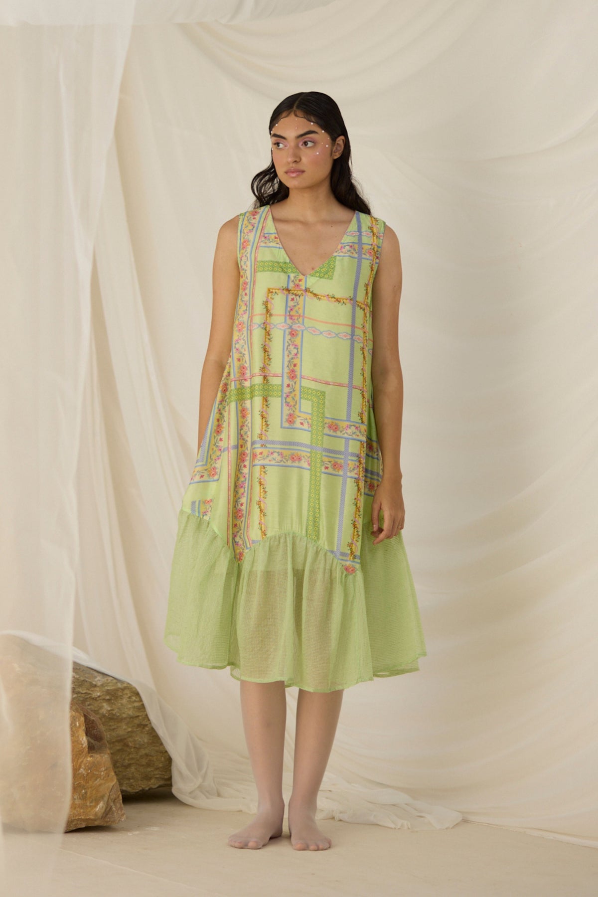 Fern Gathered Dress