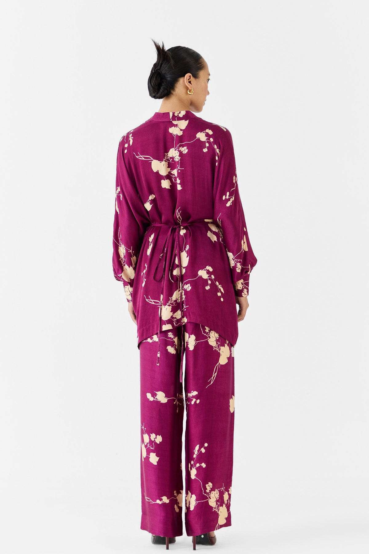 Plum Kimono Sets