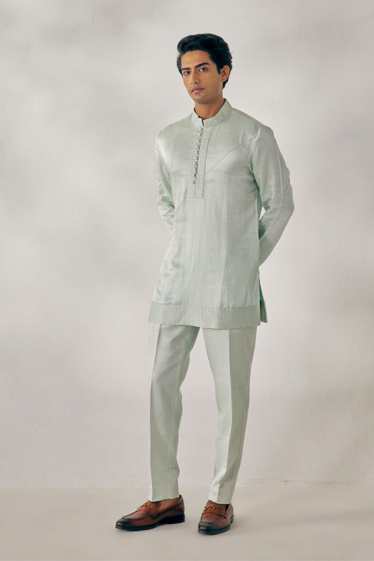 Hazy Blue Kurta Set