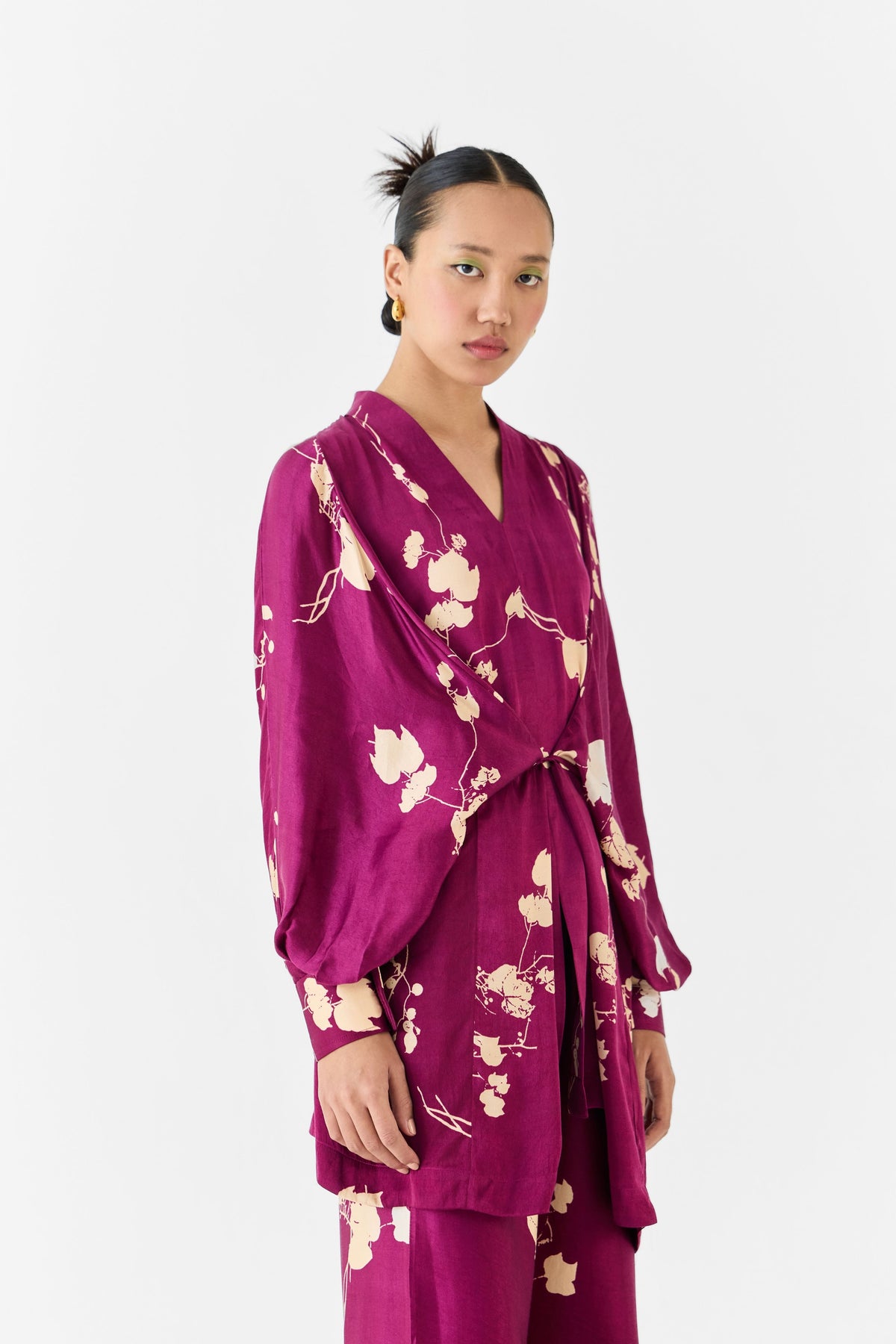 Plum Kimono Sets