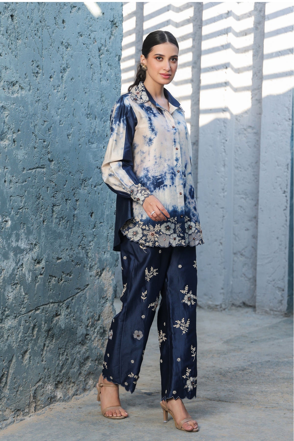 Gulshan Shibori Co-ord Set