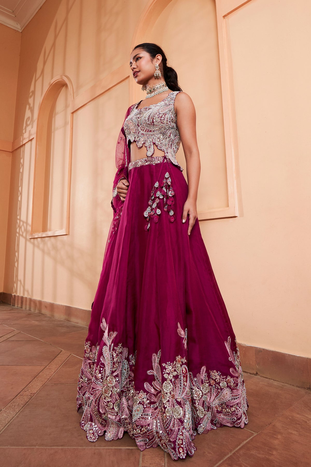 Ruby Lehenga Set