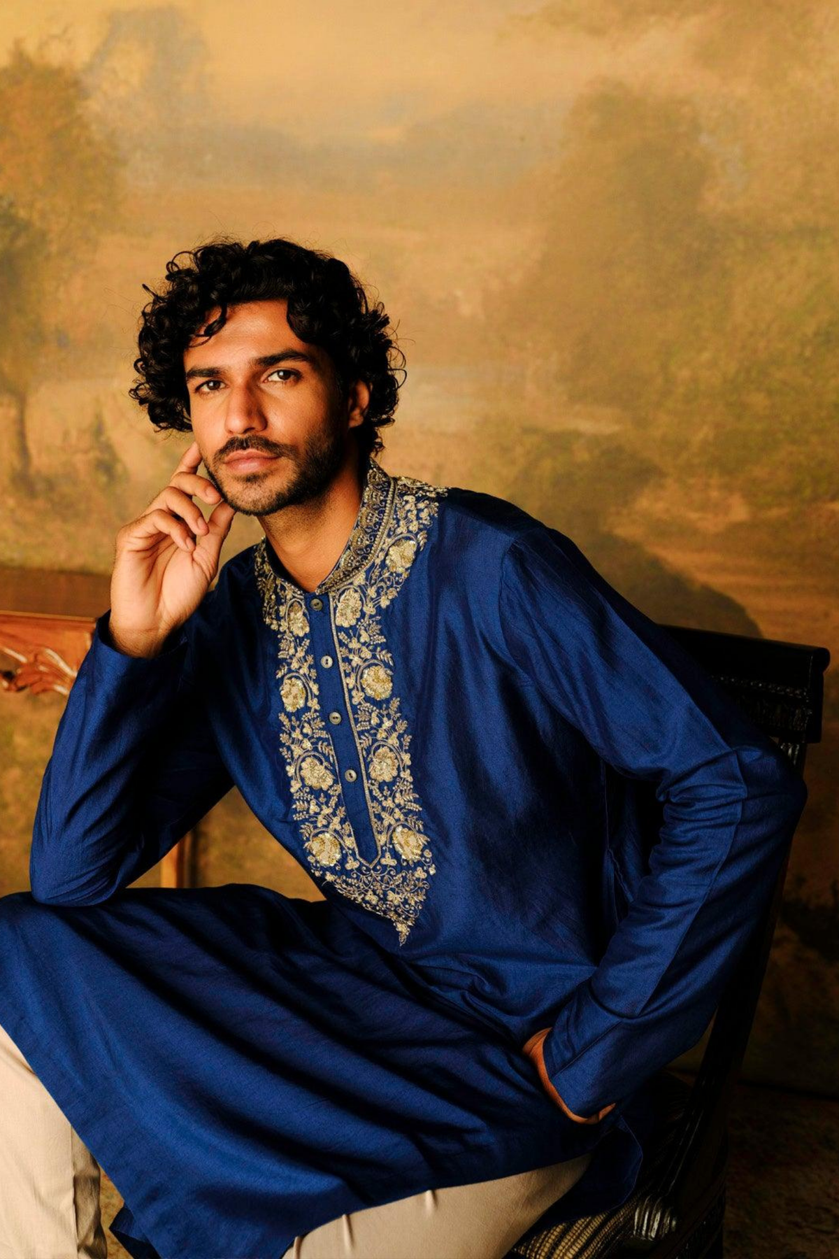 Silk Kurta Set