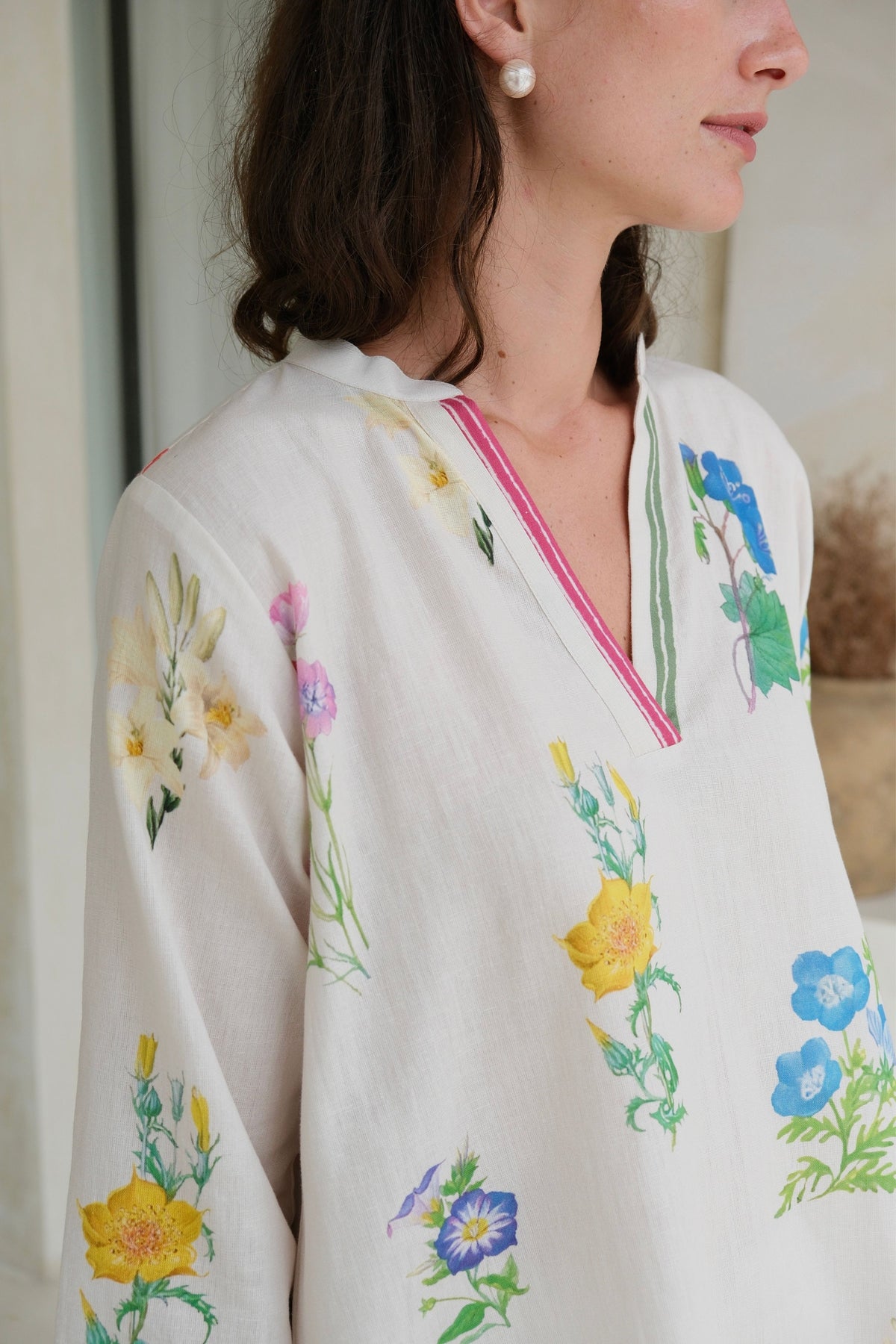 Marigold Ivory Tunic