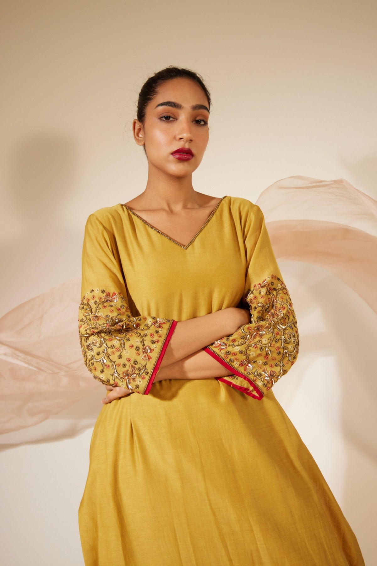 Yellow Gulaal Kurta