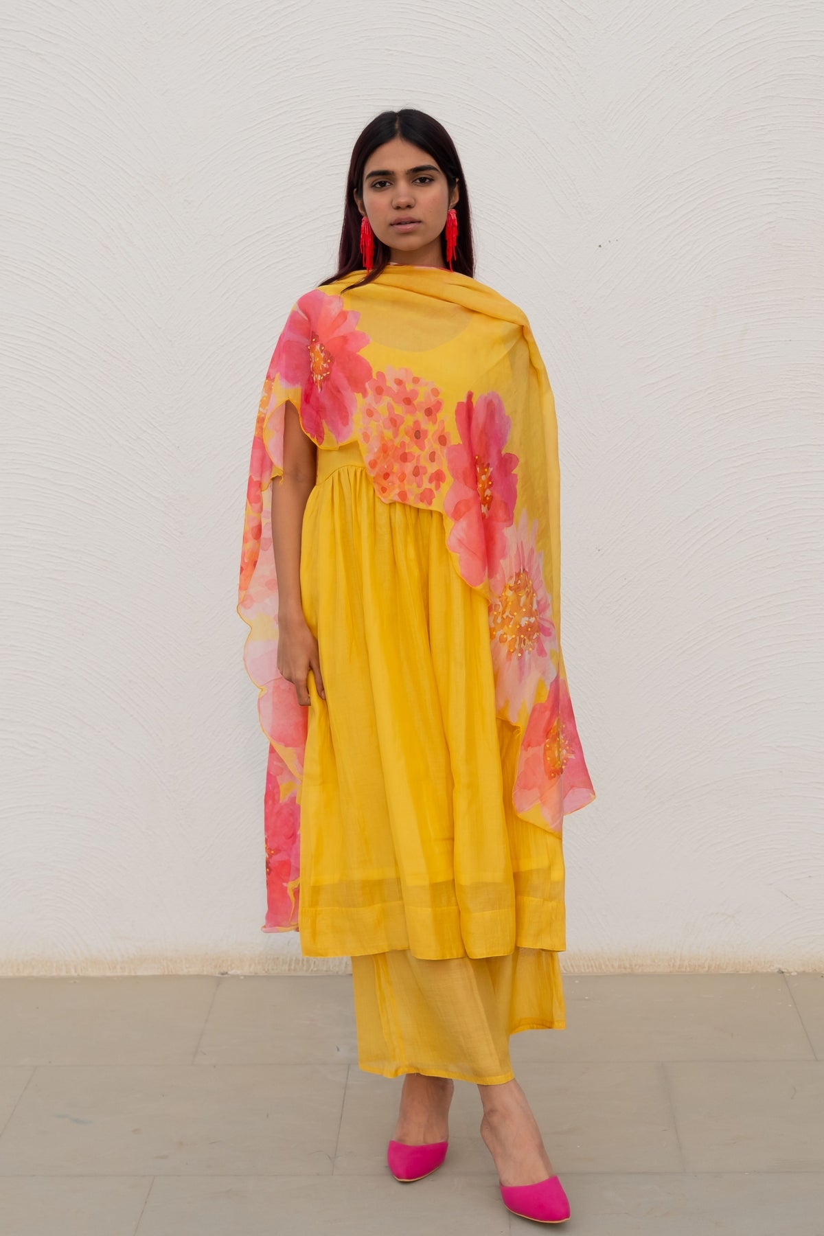 Yellow Fields Kurta Set