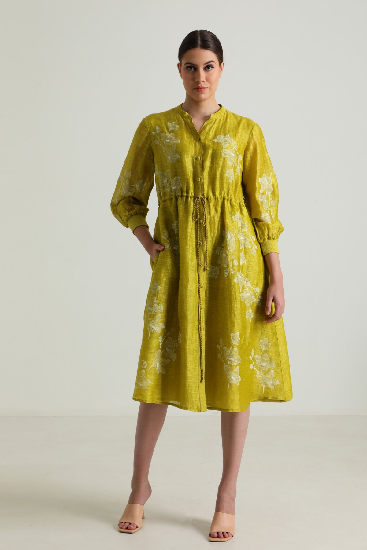 Chartreuse Dress