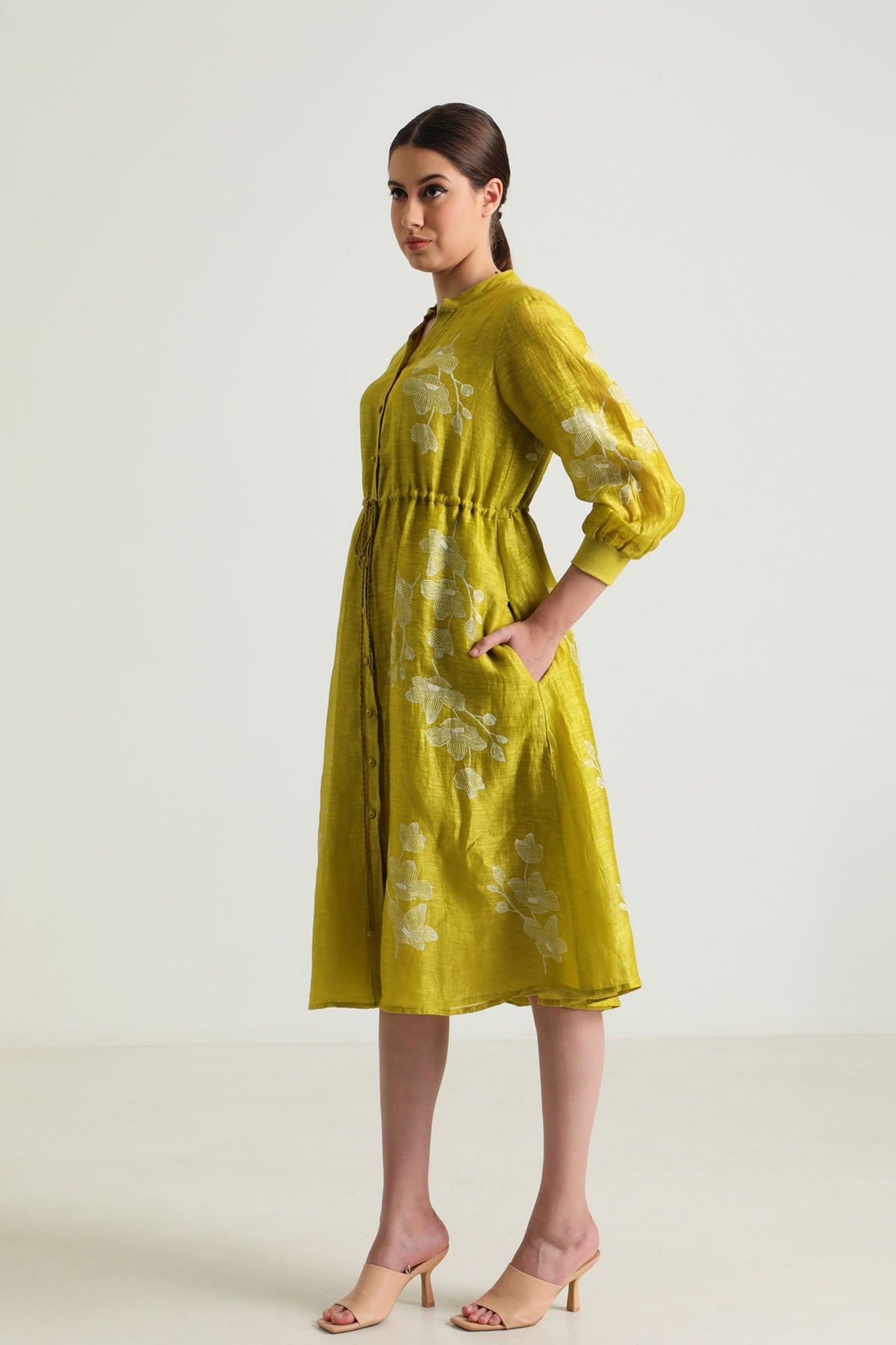 Chartreuse Dress