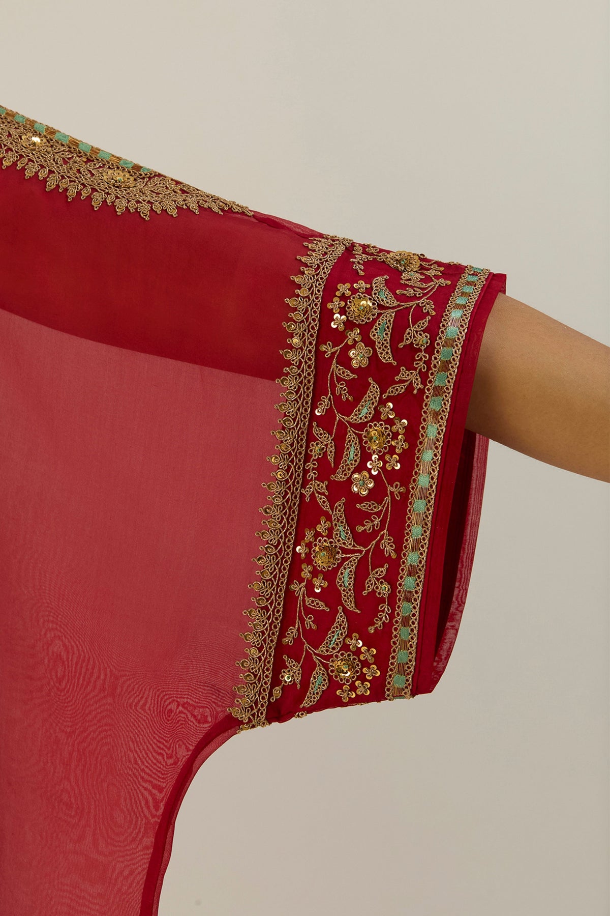 Ayra Red Kaftan