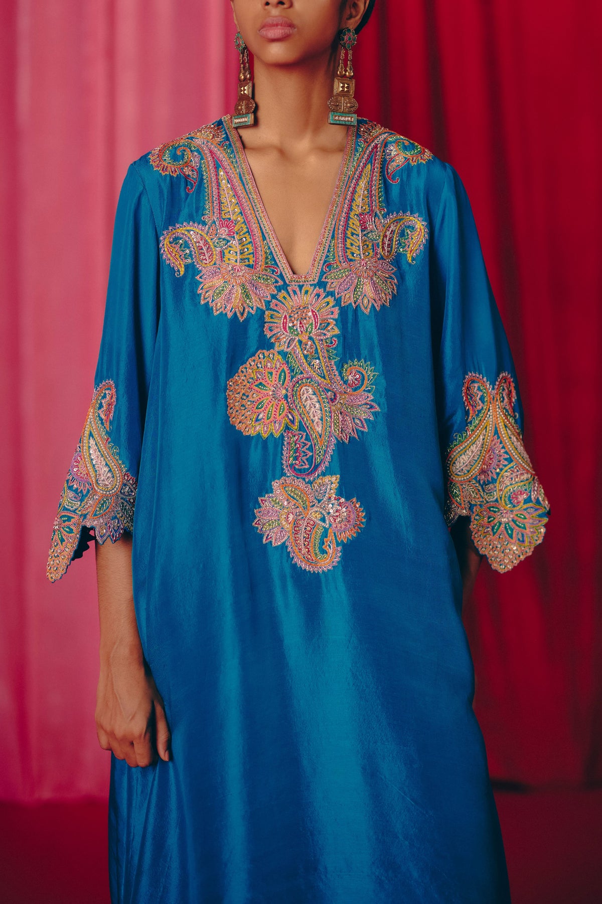 Amna Embroidery Kurta