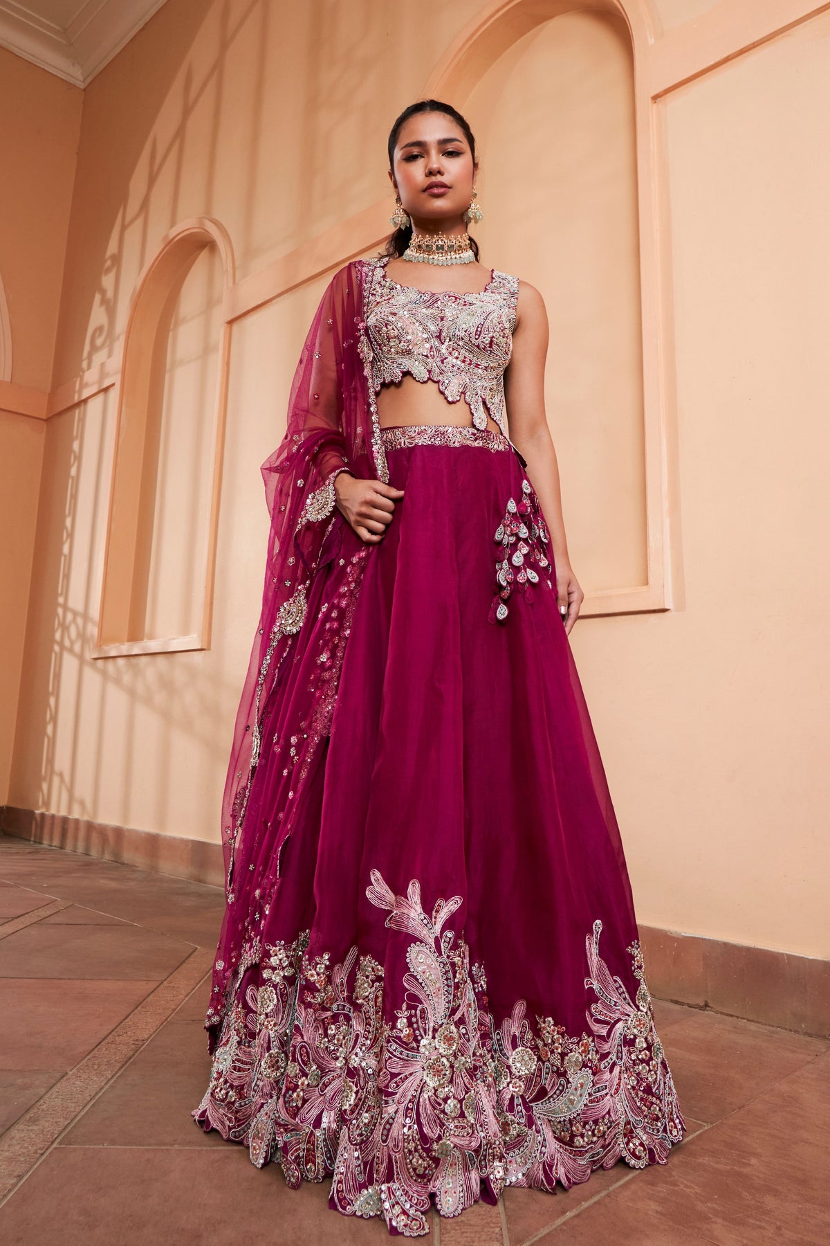 Ruby Lehenga Set