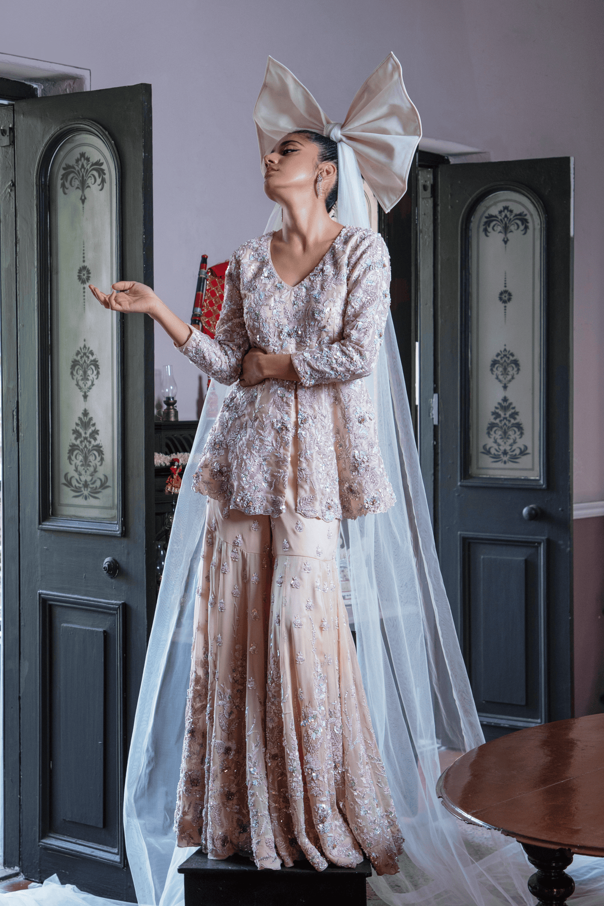 Starry Serenade Bridal Sharara