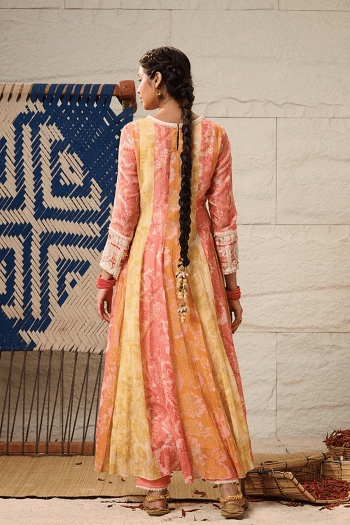 Peony Multicoloured Kurta Set