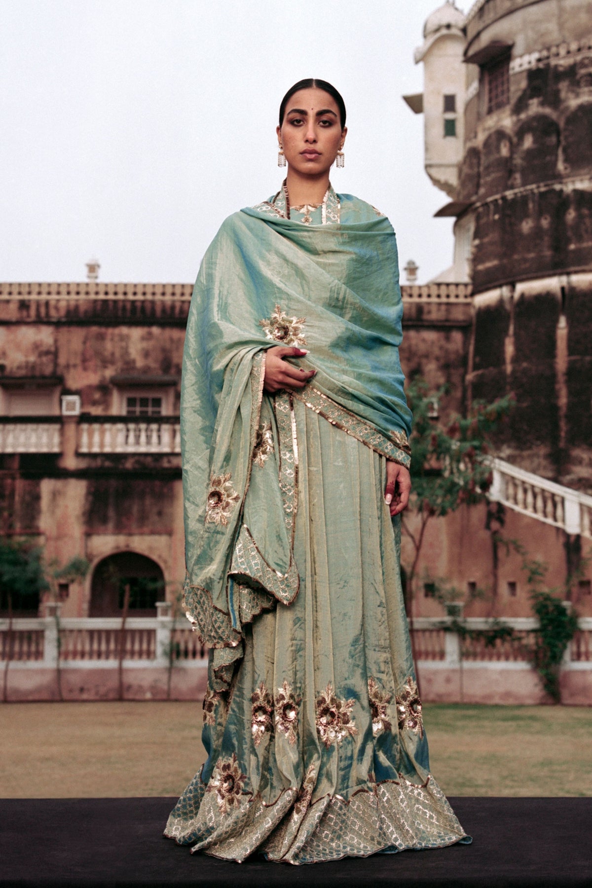 Blue Sahasrara Lehenga Set