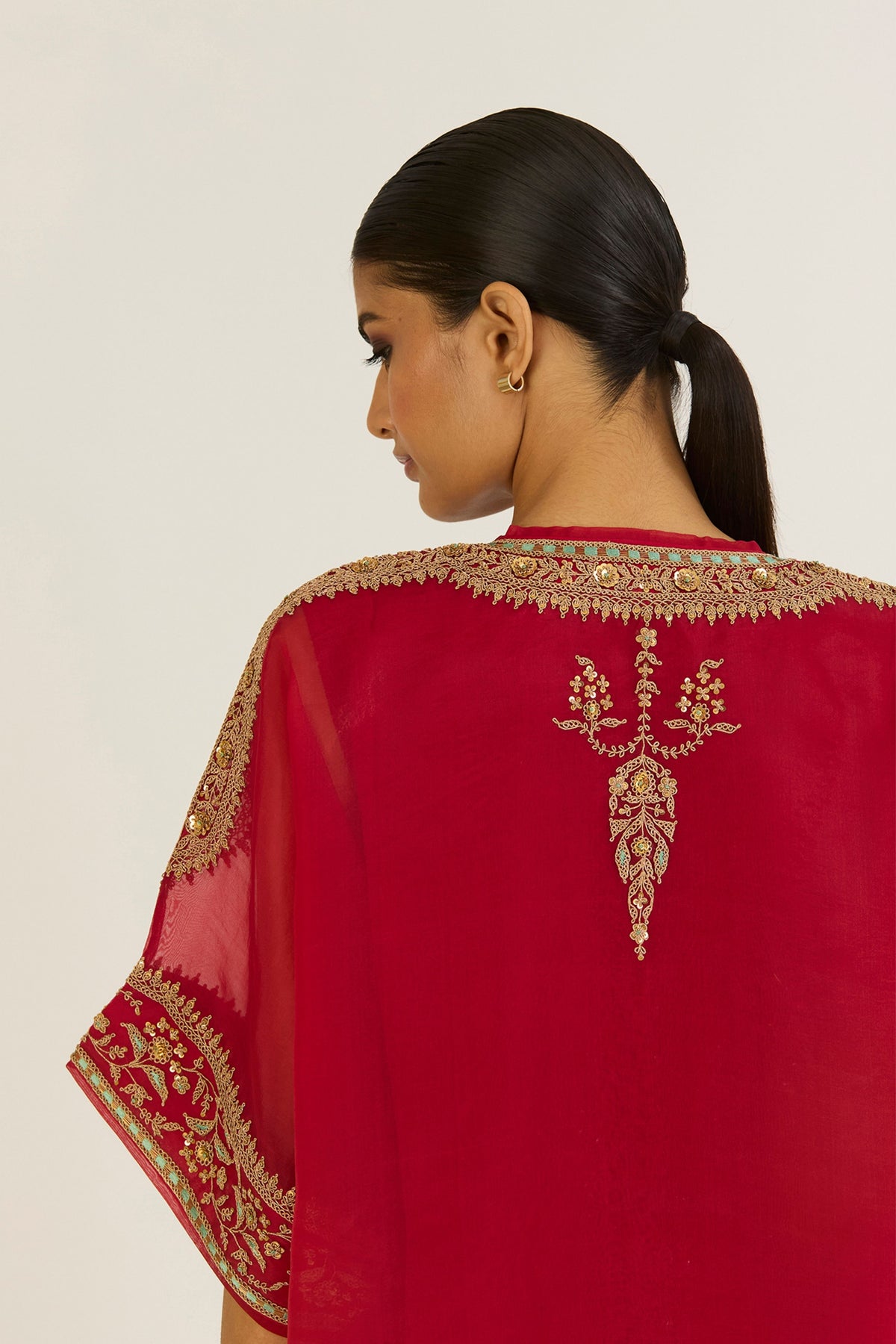 Ayra Red Kaftan