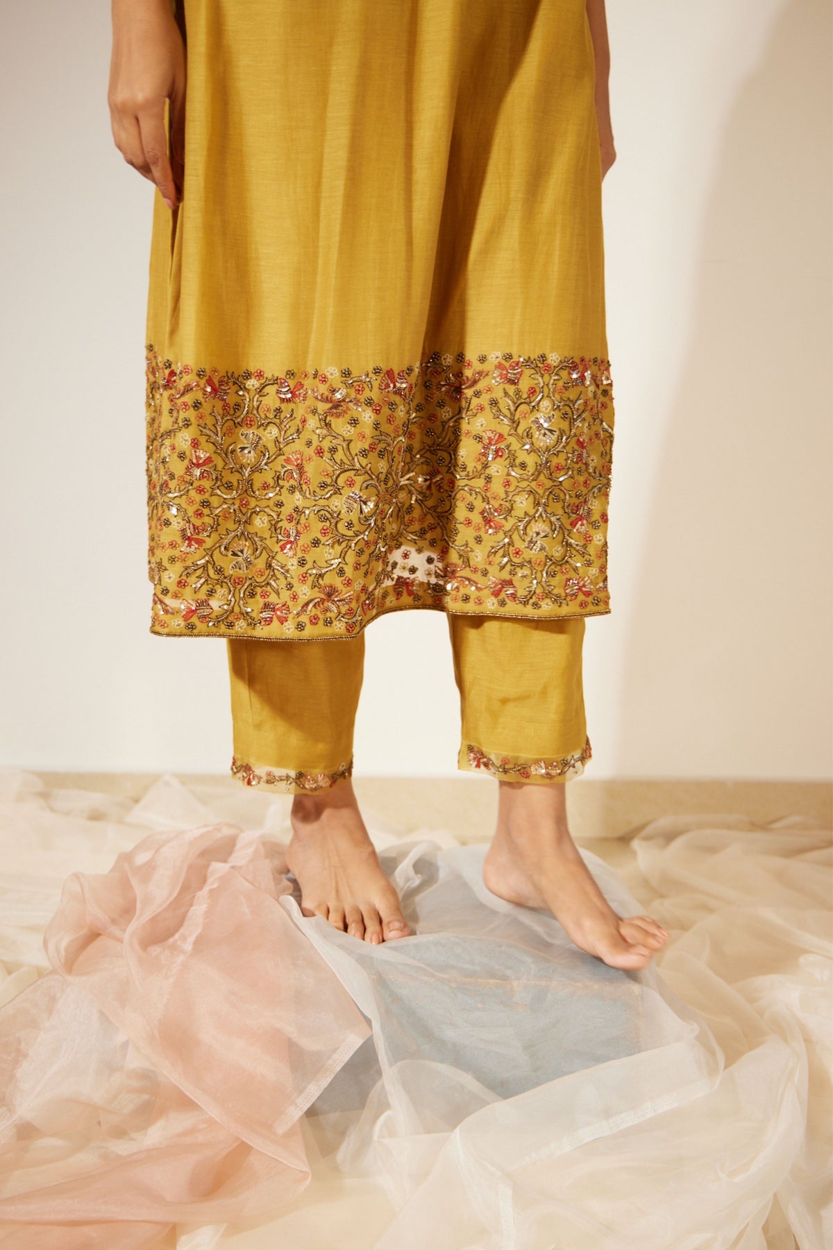 Yellow Gulaal Kurta Set