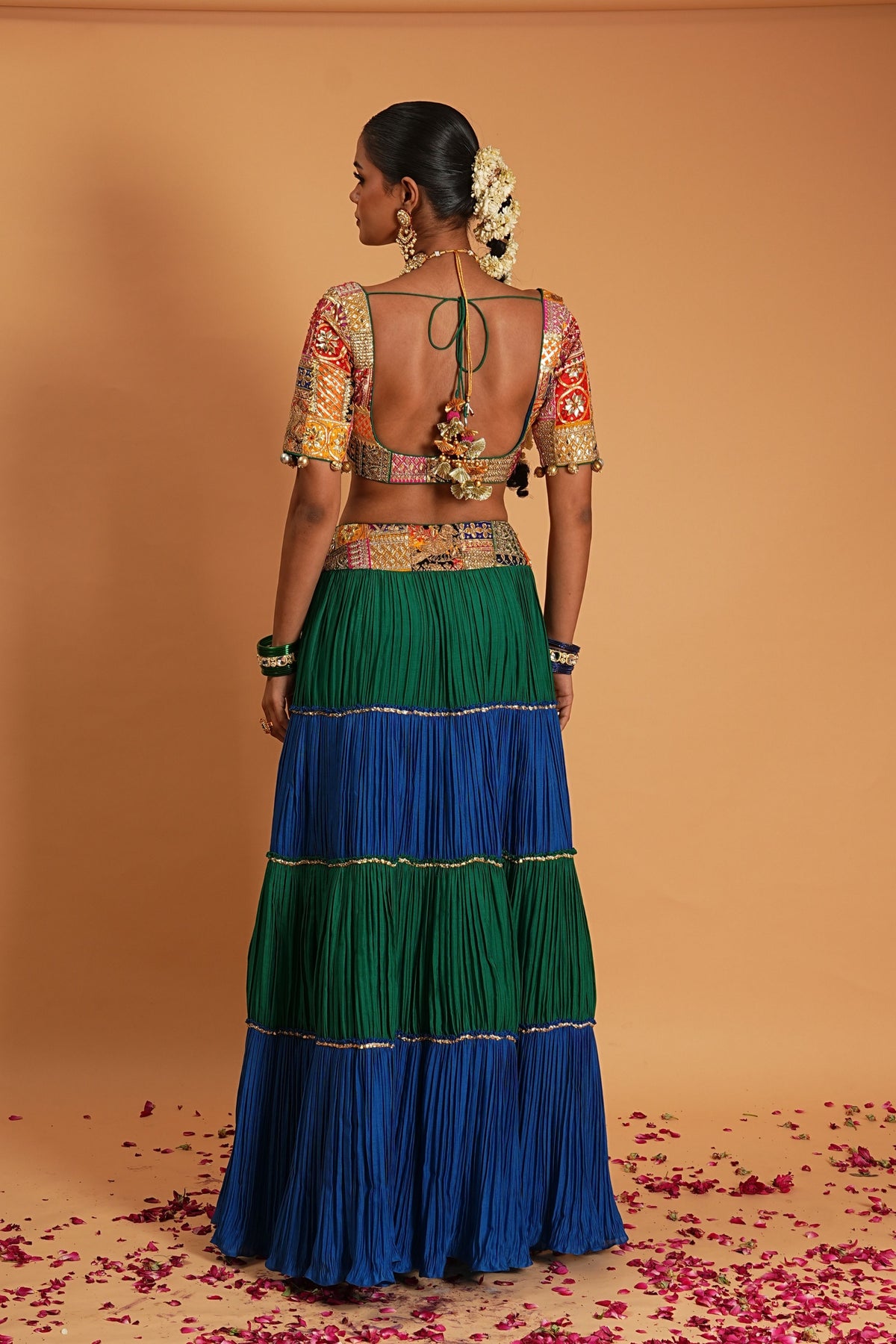 Chanderi Lehenga Set