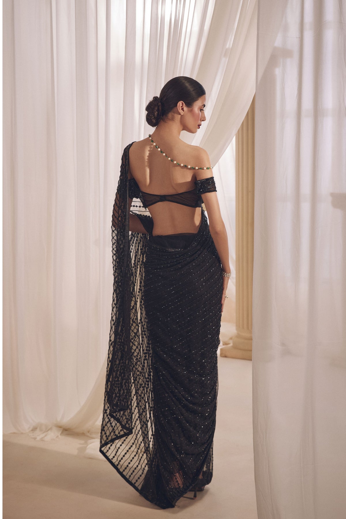 Midnight Saree